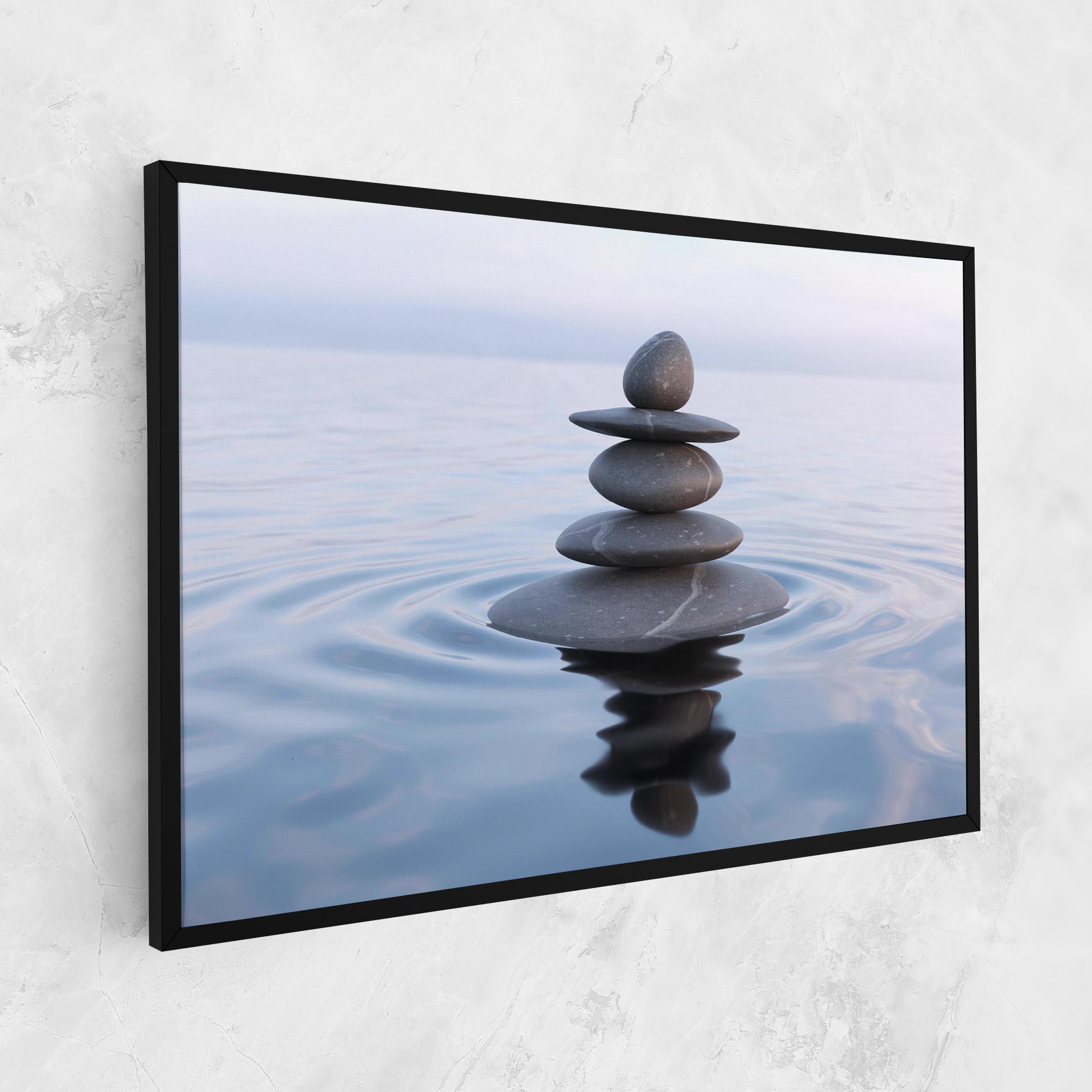 Tablou Canvas Zen Rock mockup 1
