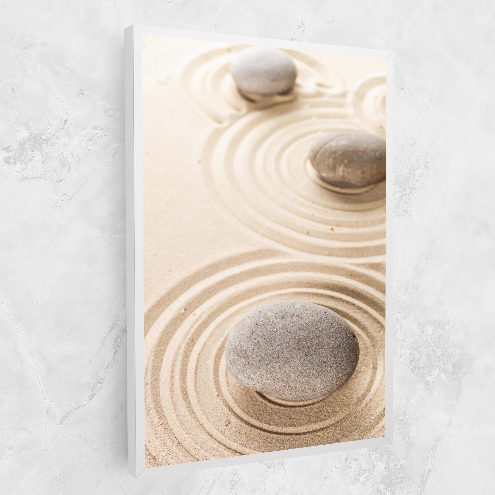 Tablou Canvas Meditation Cream Stone mockup 1