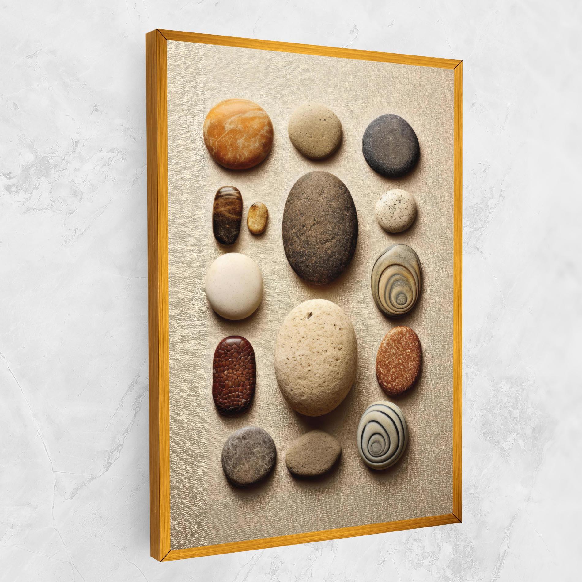 Tablou Canvas Massage Stones Sand mockup 1