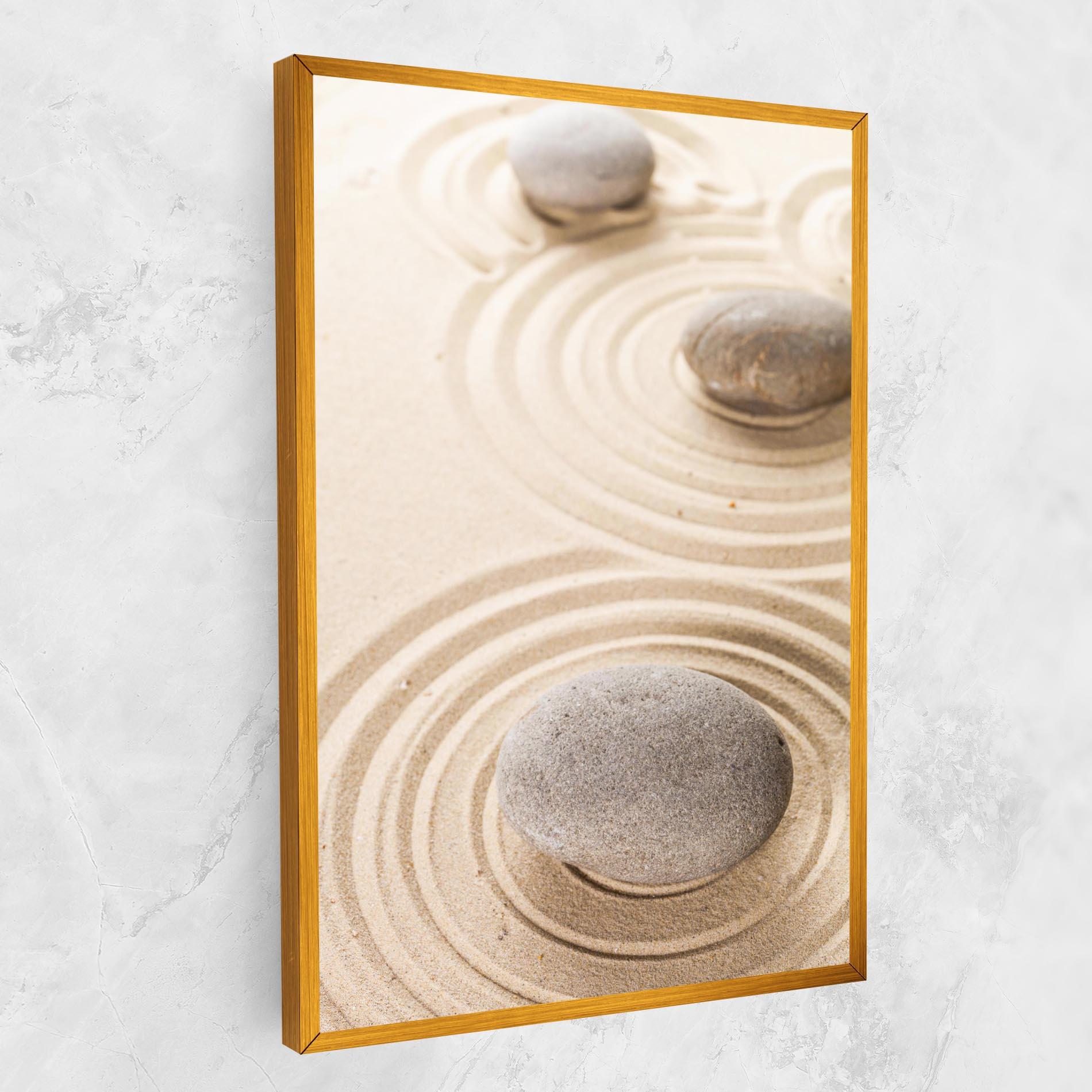 Tablou Canvas Meditation Cream Stone mockup 1