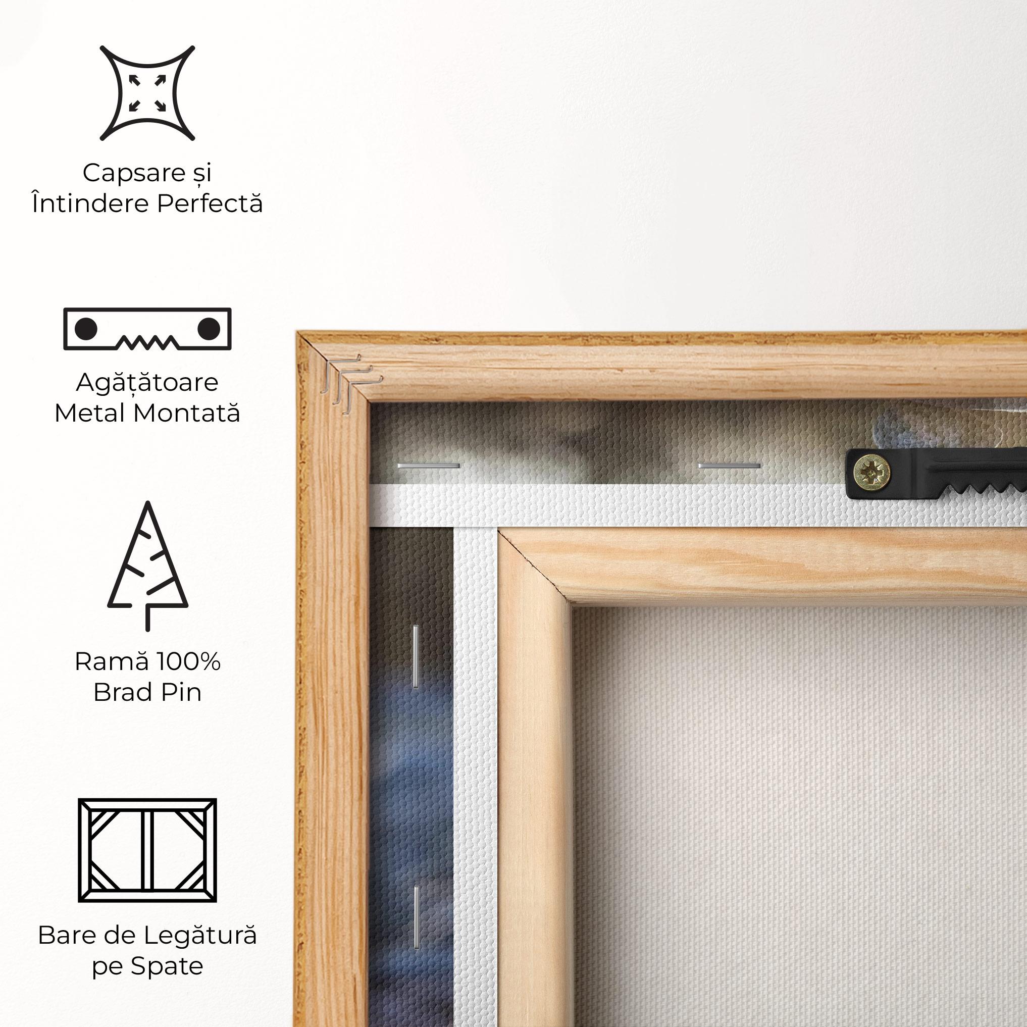 Tablou Canvas Closeup Shot Rocks mockup 5