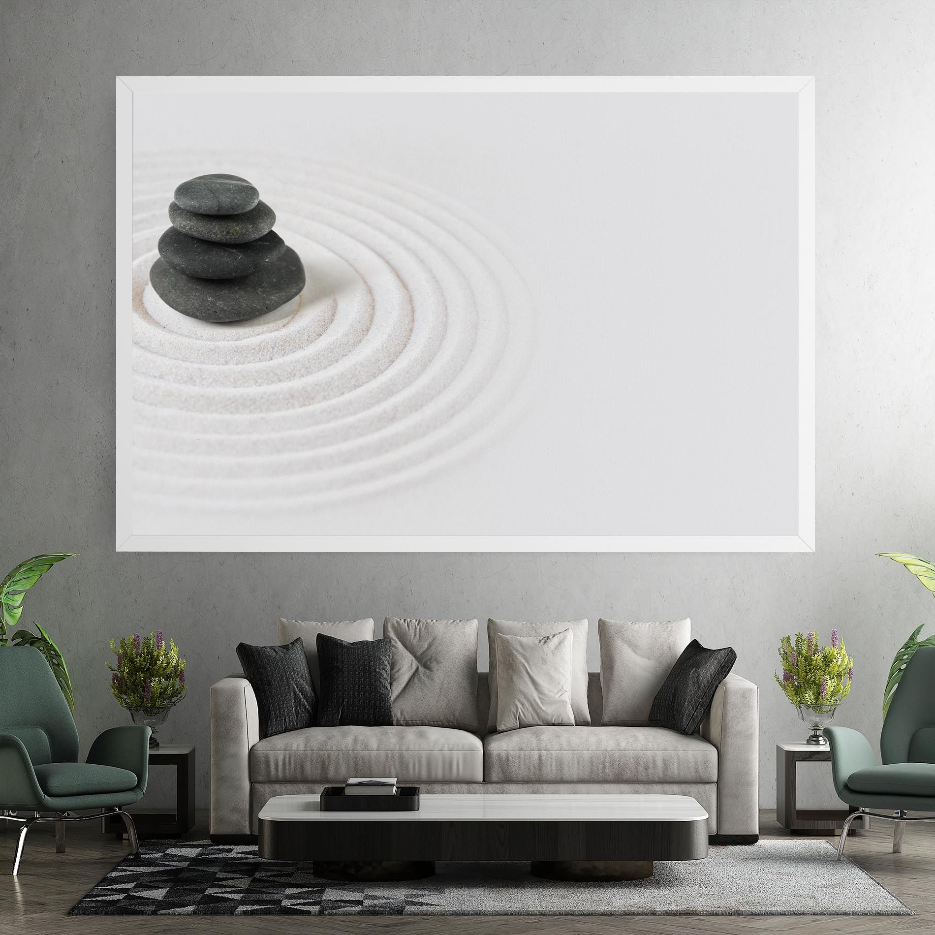 Black Stones Sand mockup 7