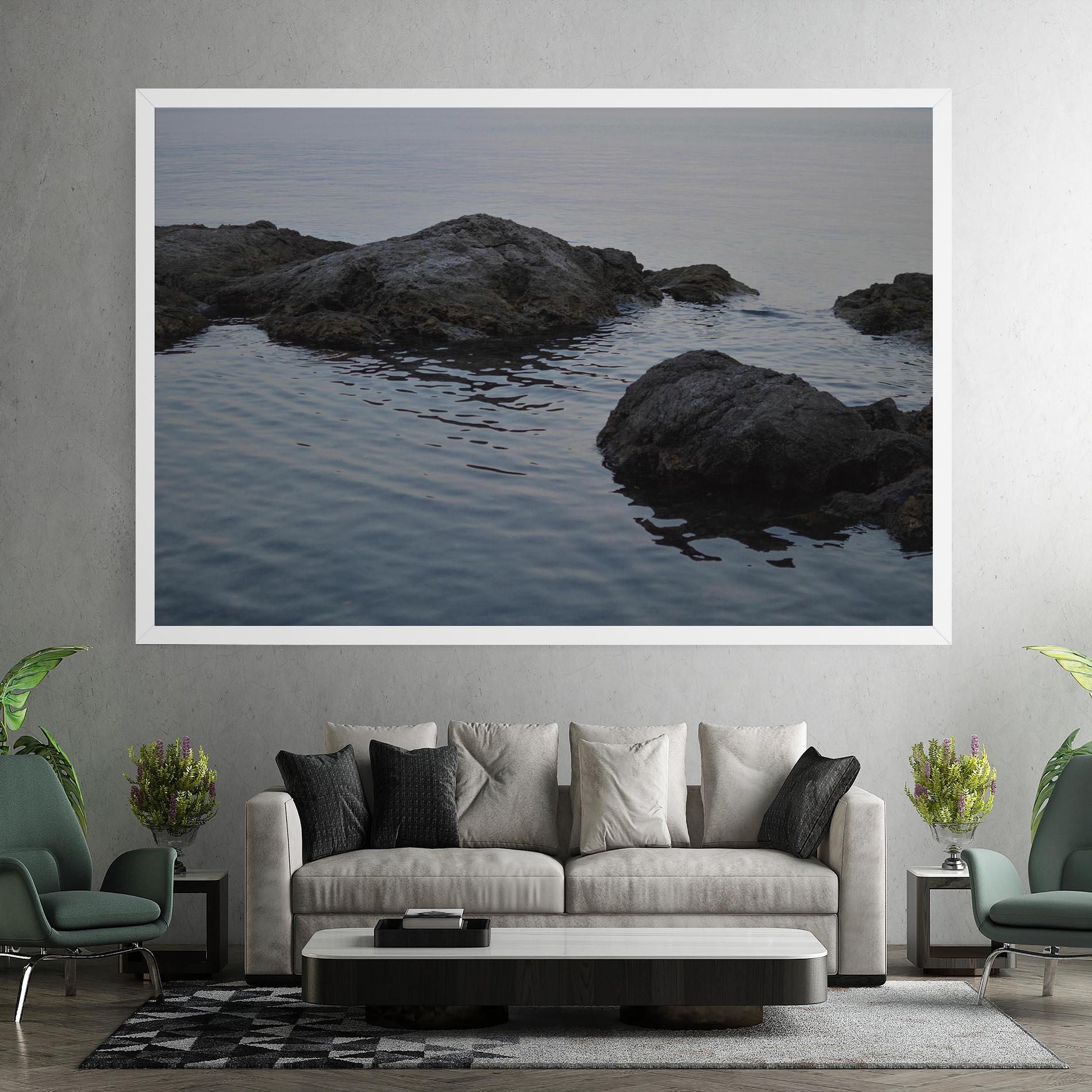 Tablou Canvas Calm Water Stones mockup 7