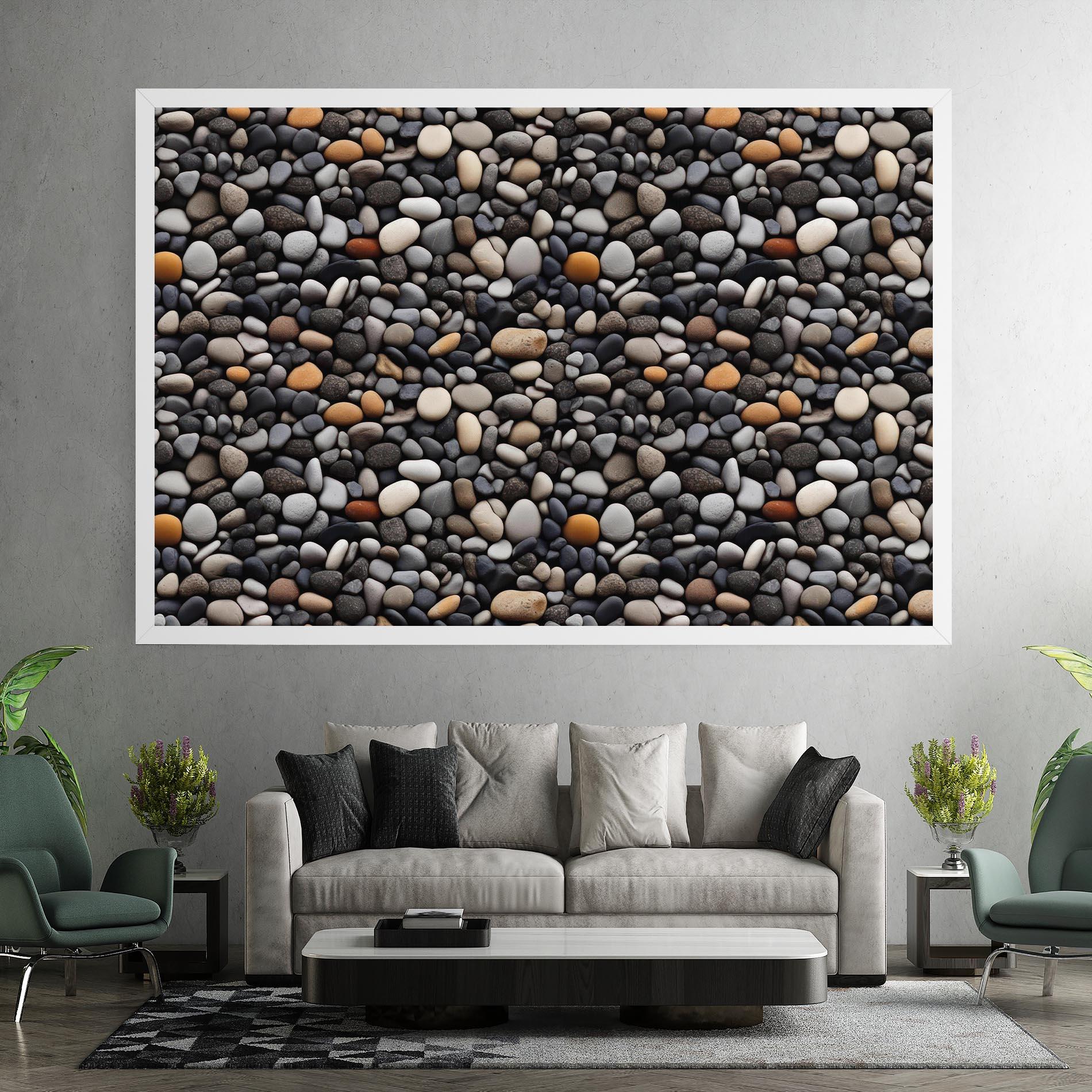 Tablou Canvas Sea Rocks Color mockup 7