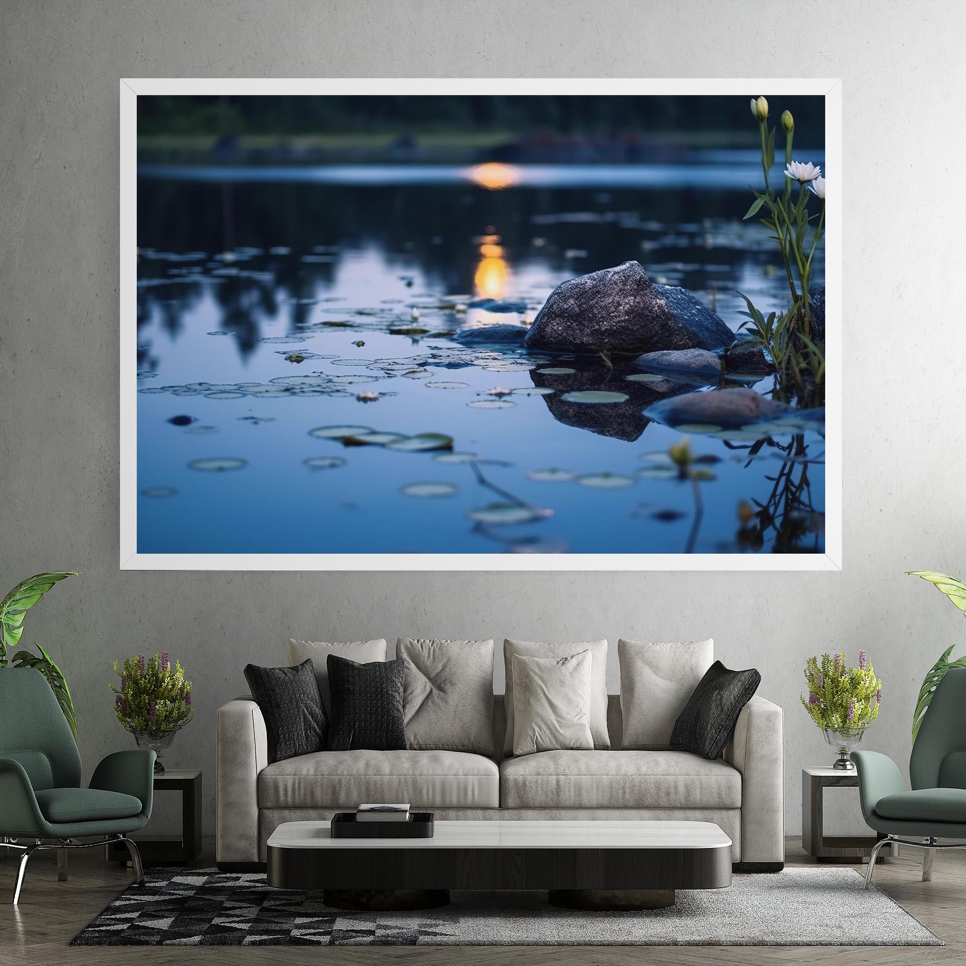 Tablou Canvas Water Stones mockup 7