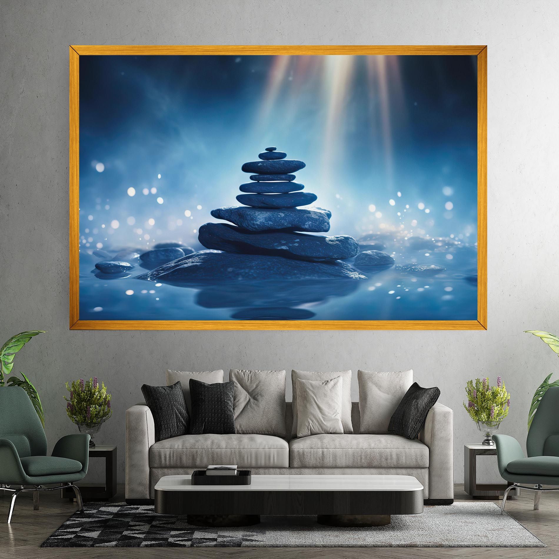 Blue Light Stone mockup 7