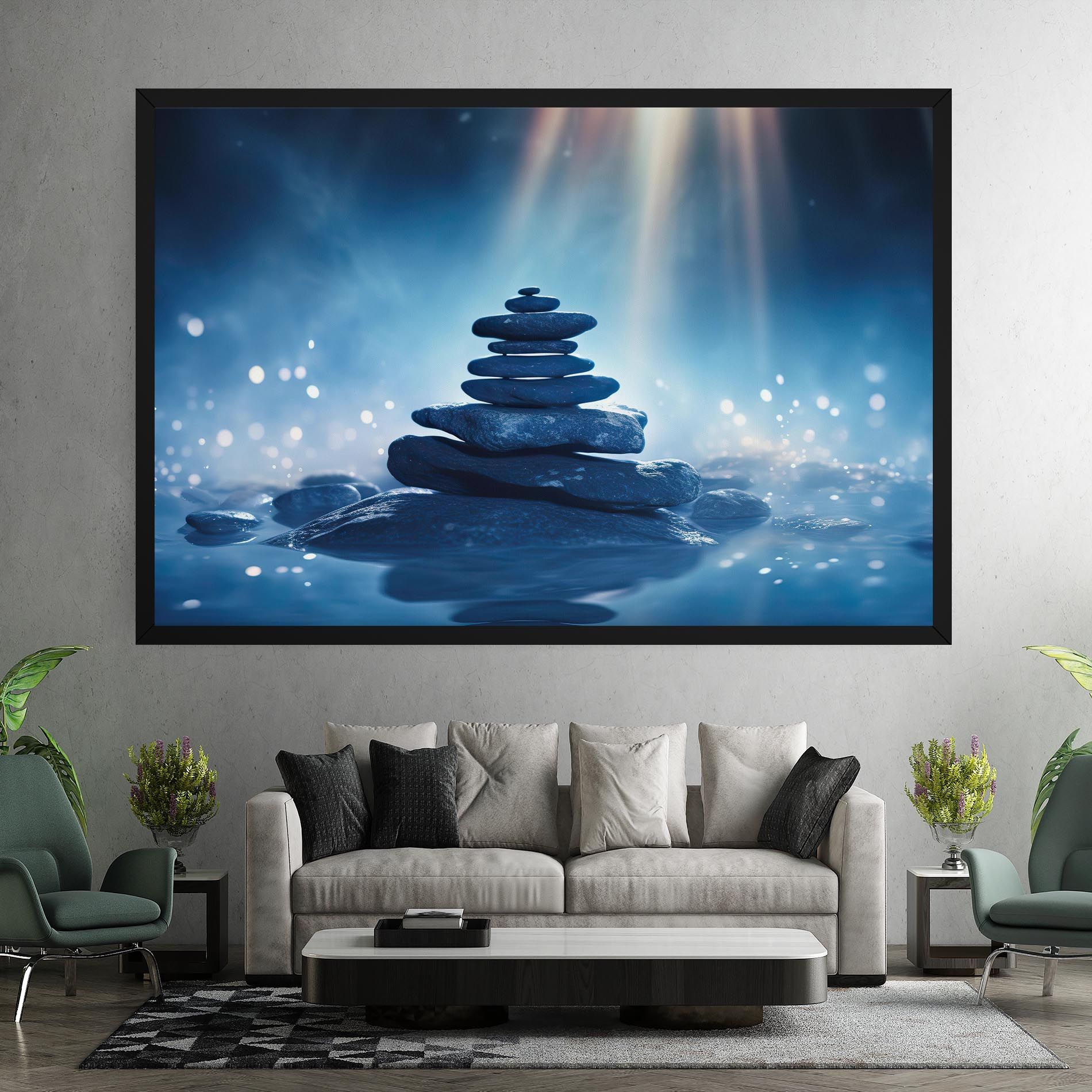 Blue Light Stone mockup 7