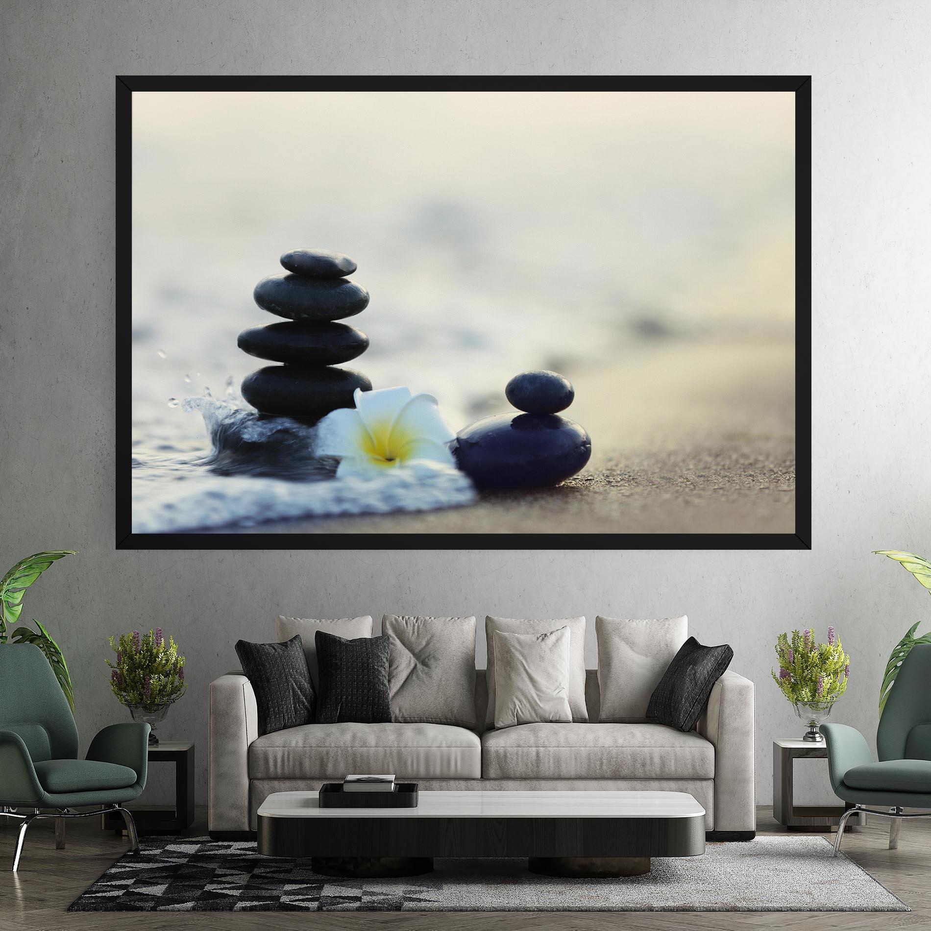 Tablou Canvas Flower Sea Flower mockup 7