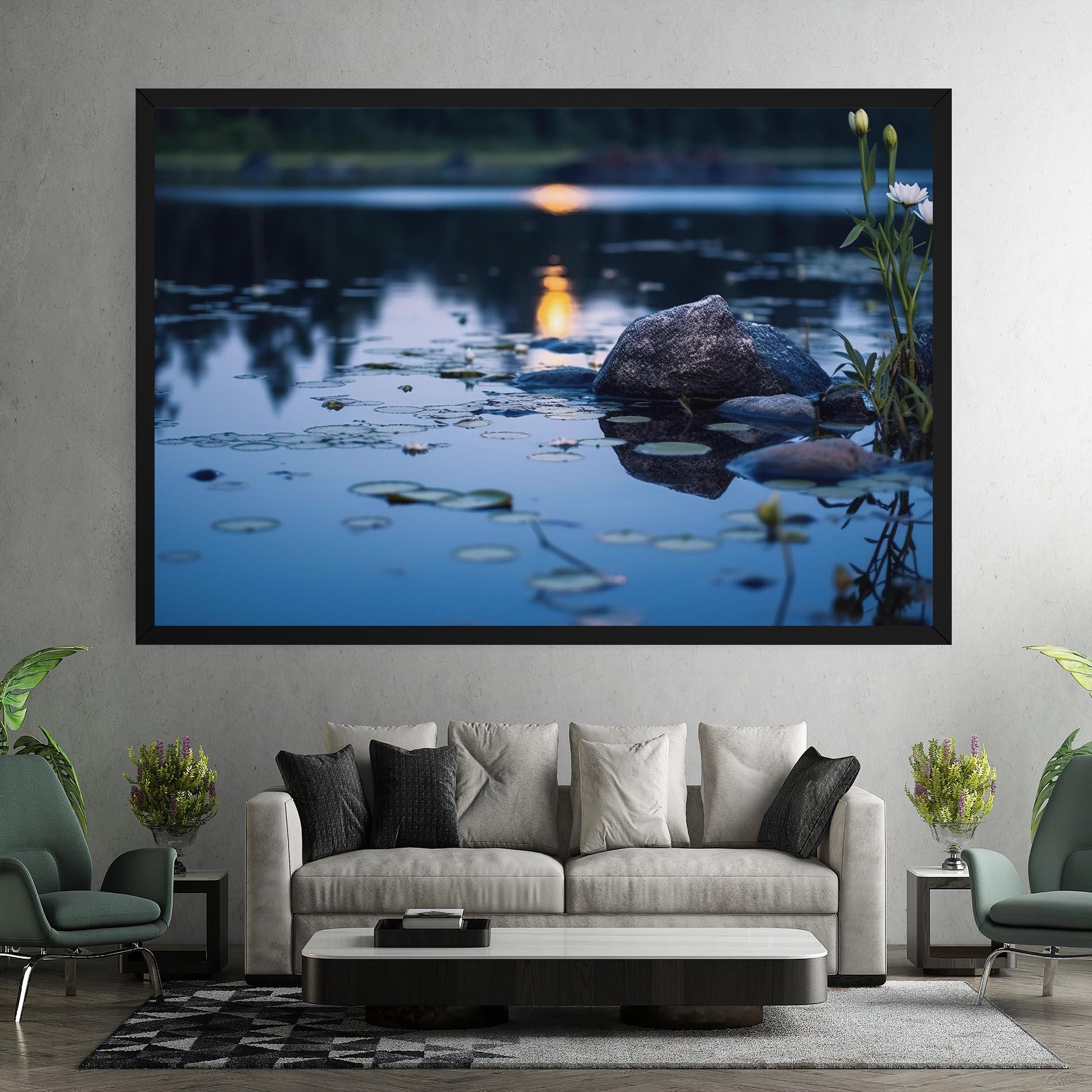 Tablou Canvas Water Stones mockup 7