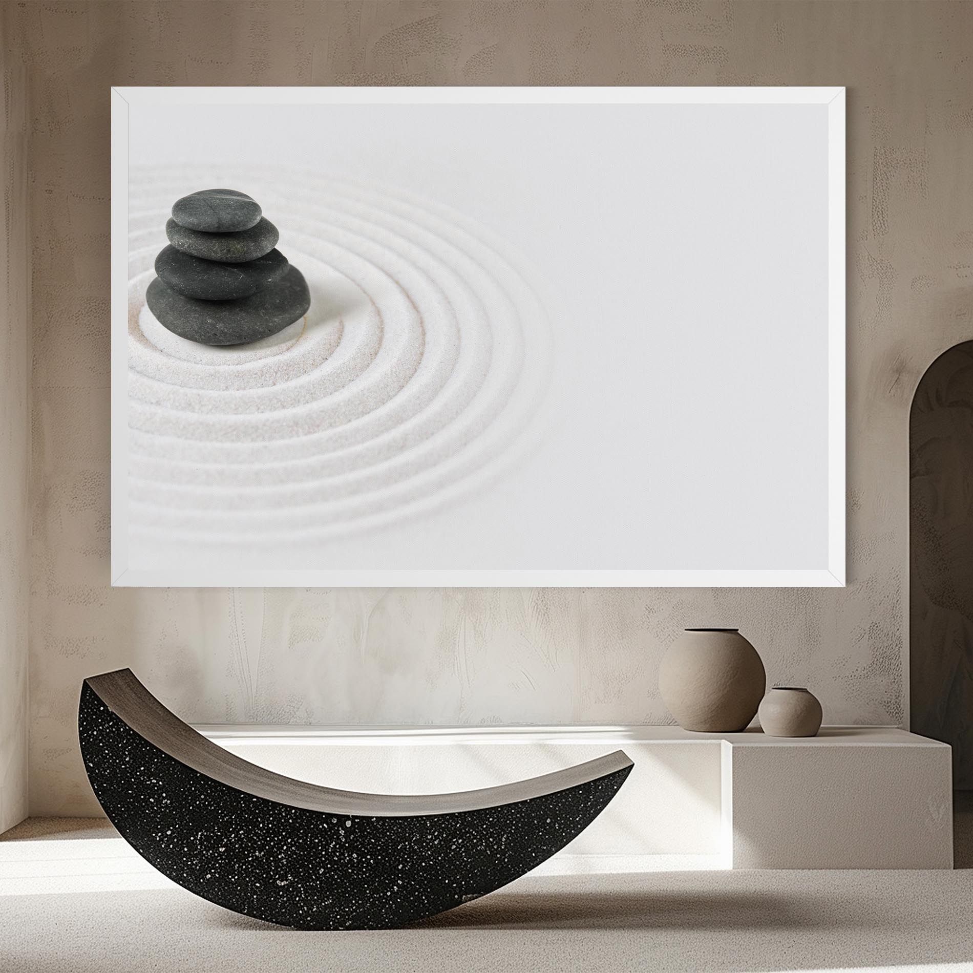 Black Stones Sand mockup 8