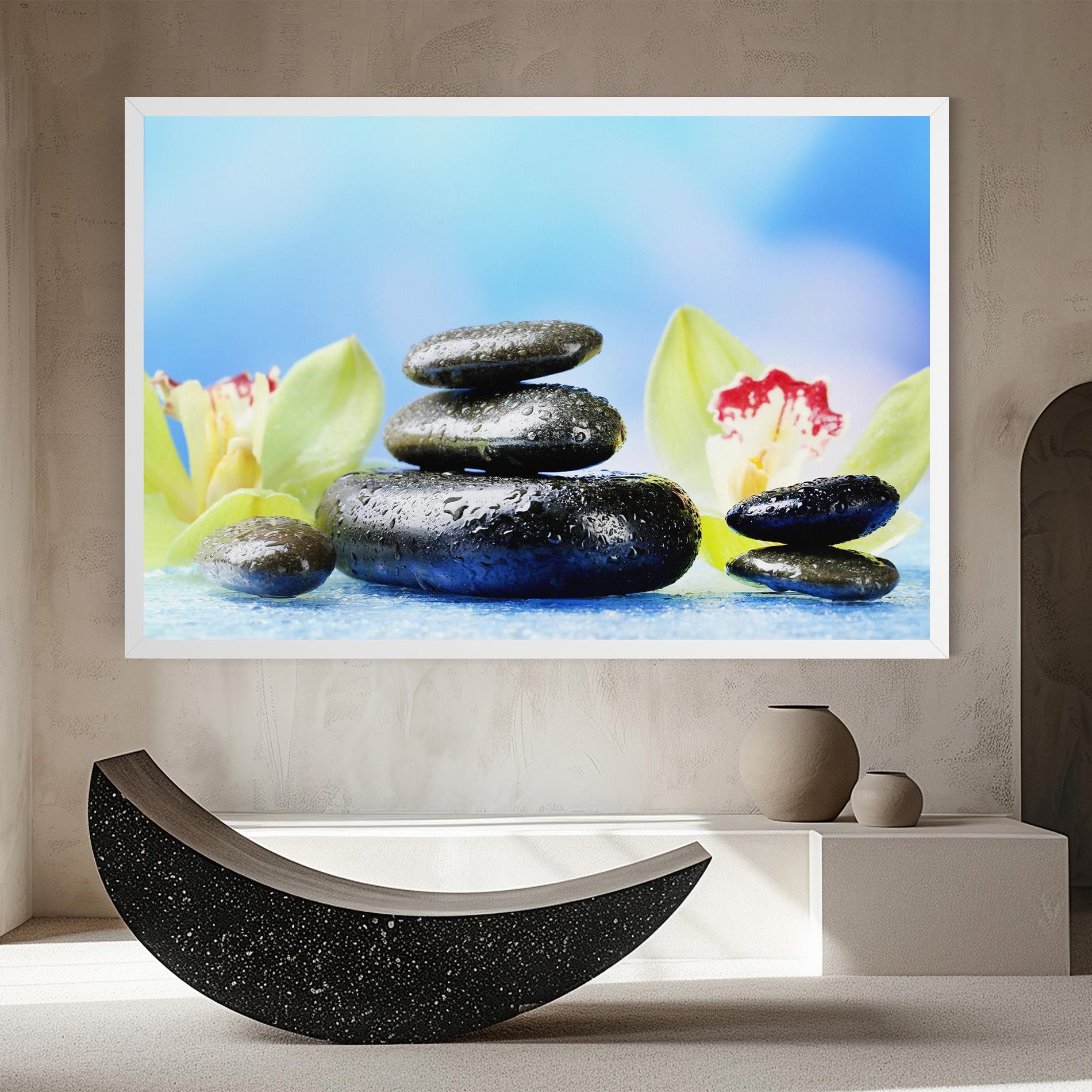 Blooming Orchid Stone mockup 8