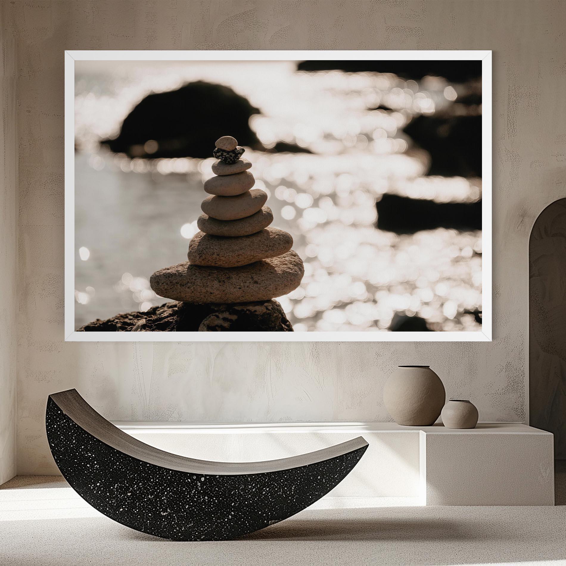 Tablou Canvas Pyramid Stones mockup 8