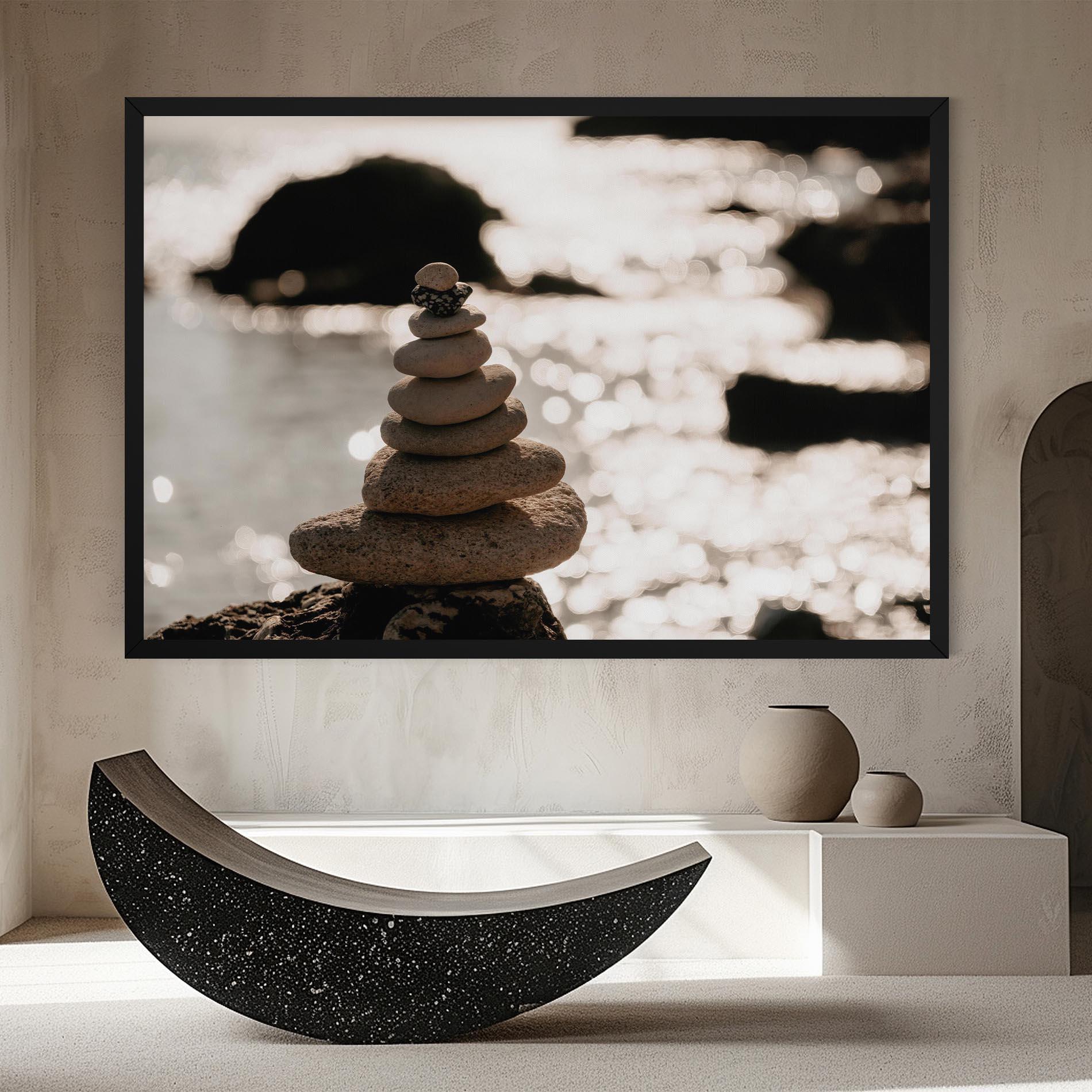 Tablou Canvas Pyramid Stones mockup 8