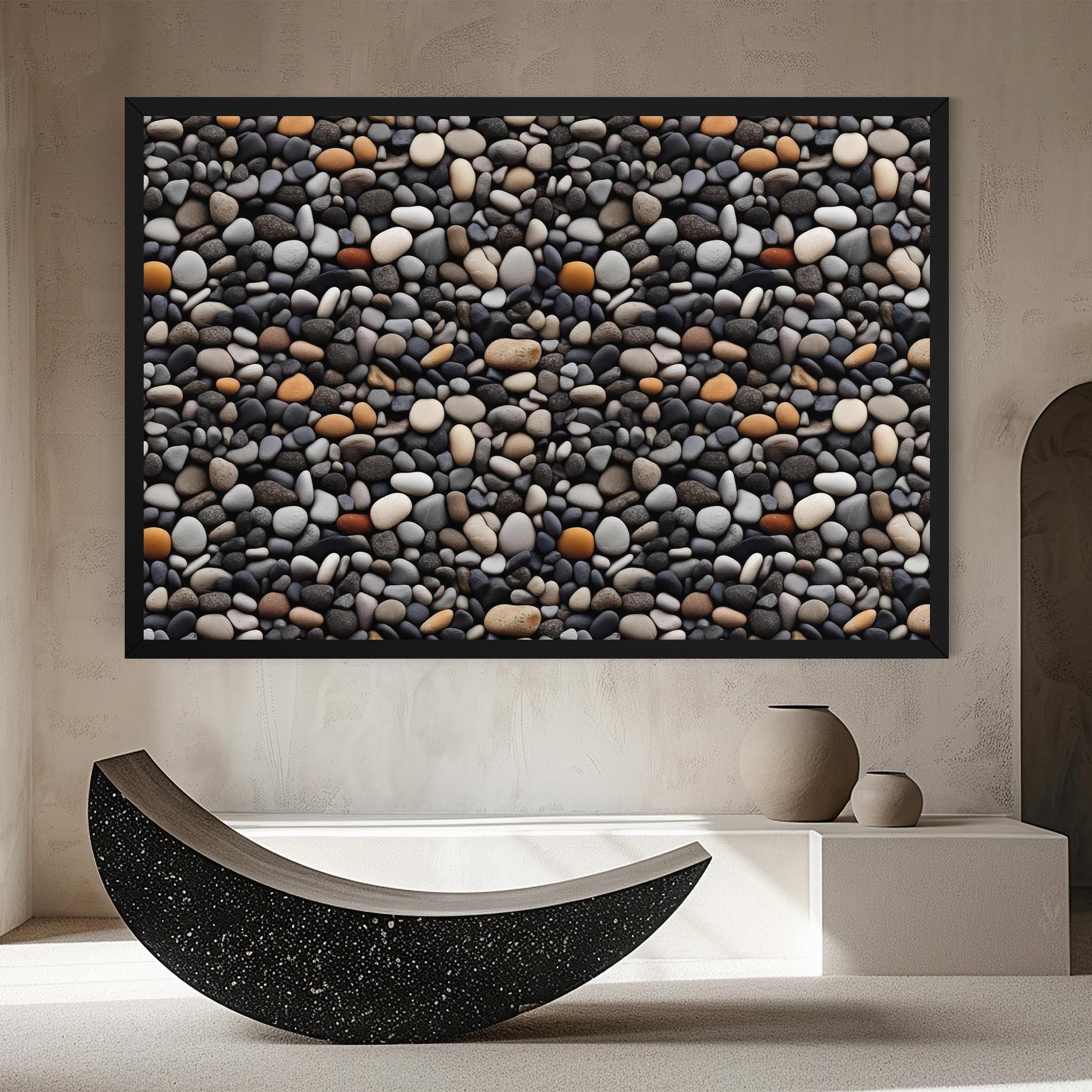 Tablou Canvas Sea Rocks Color mockup 8