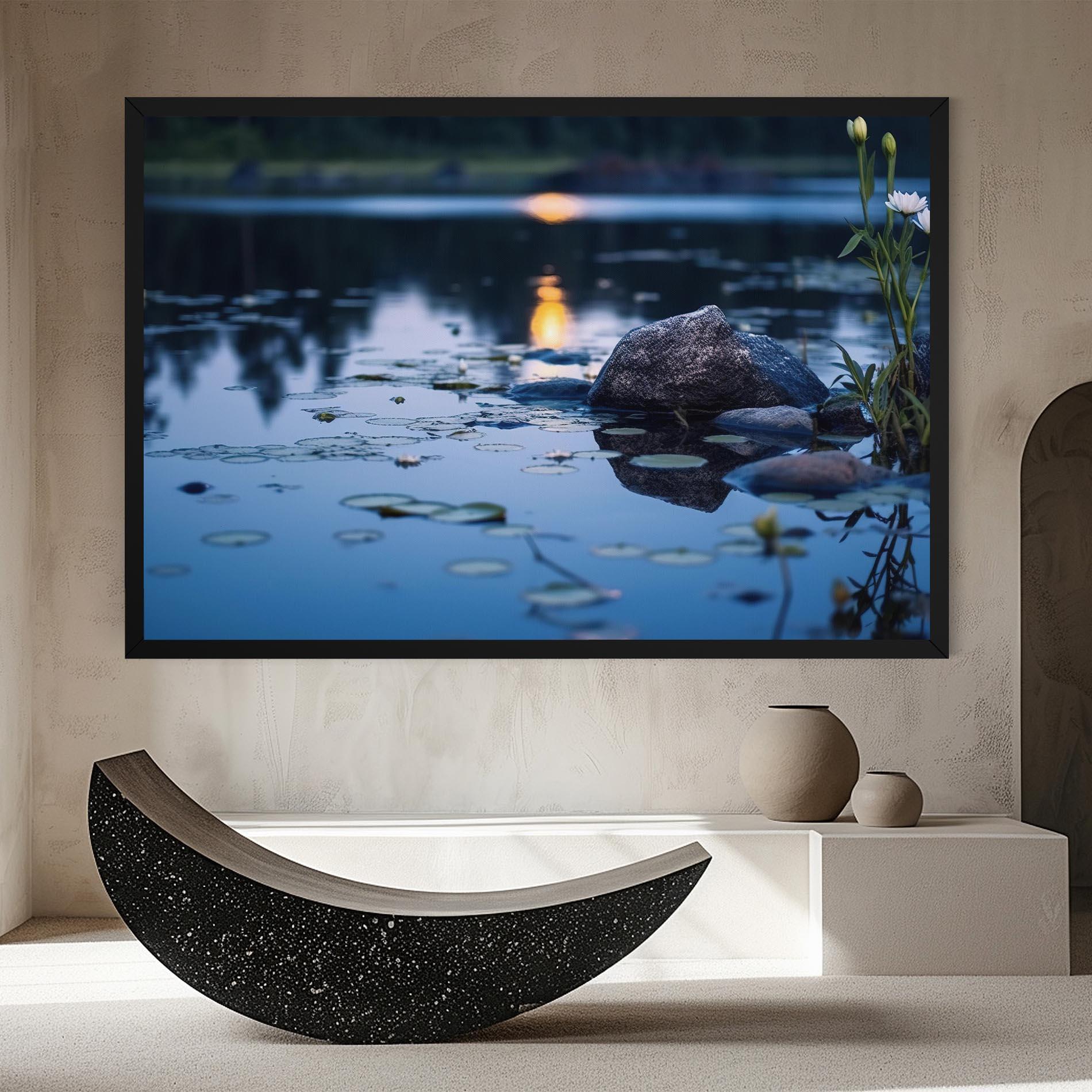 Tablou Canvas Water Stones mockup 8