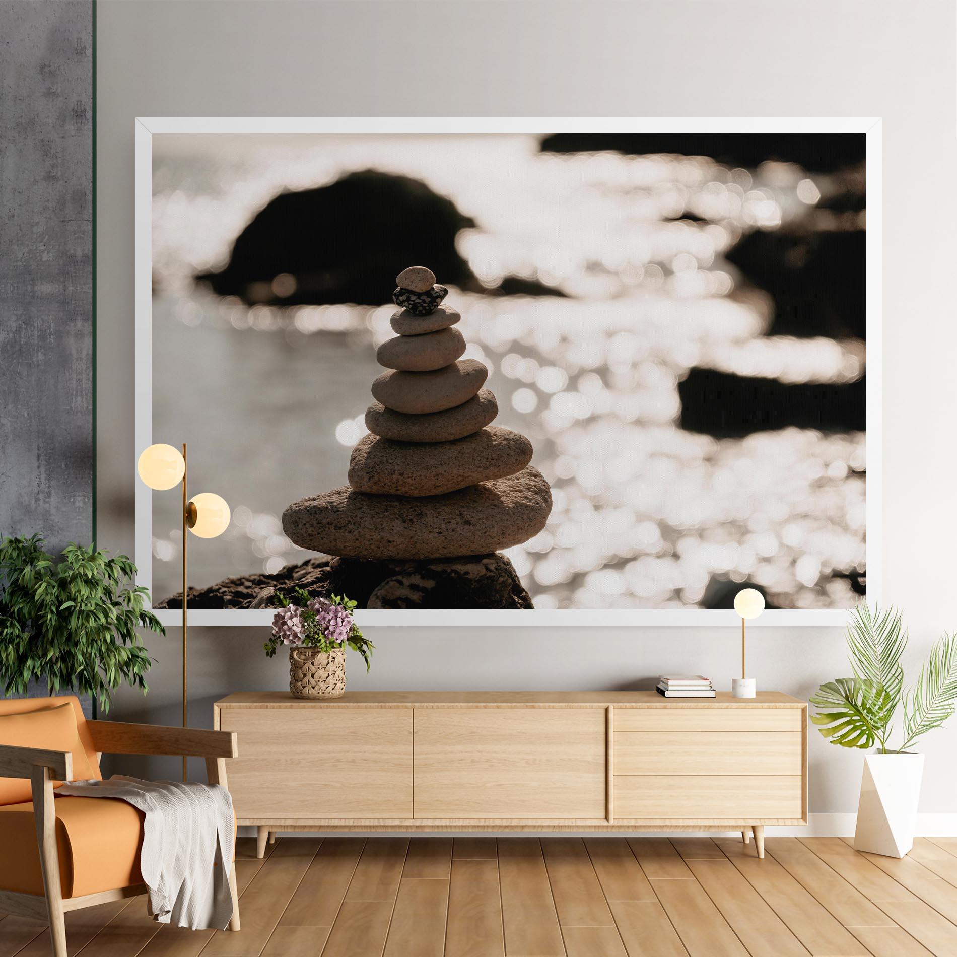 Tablou Canvas Pyramid Stones mockup 9