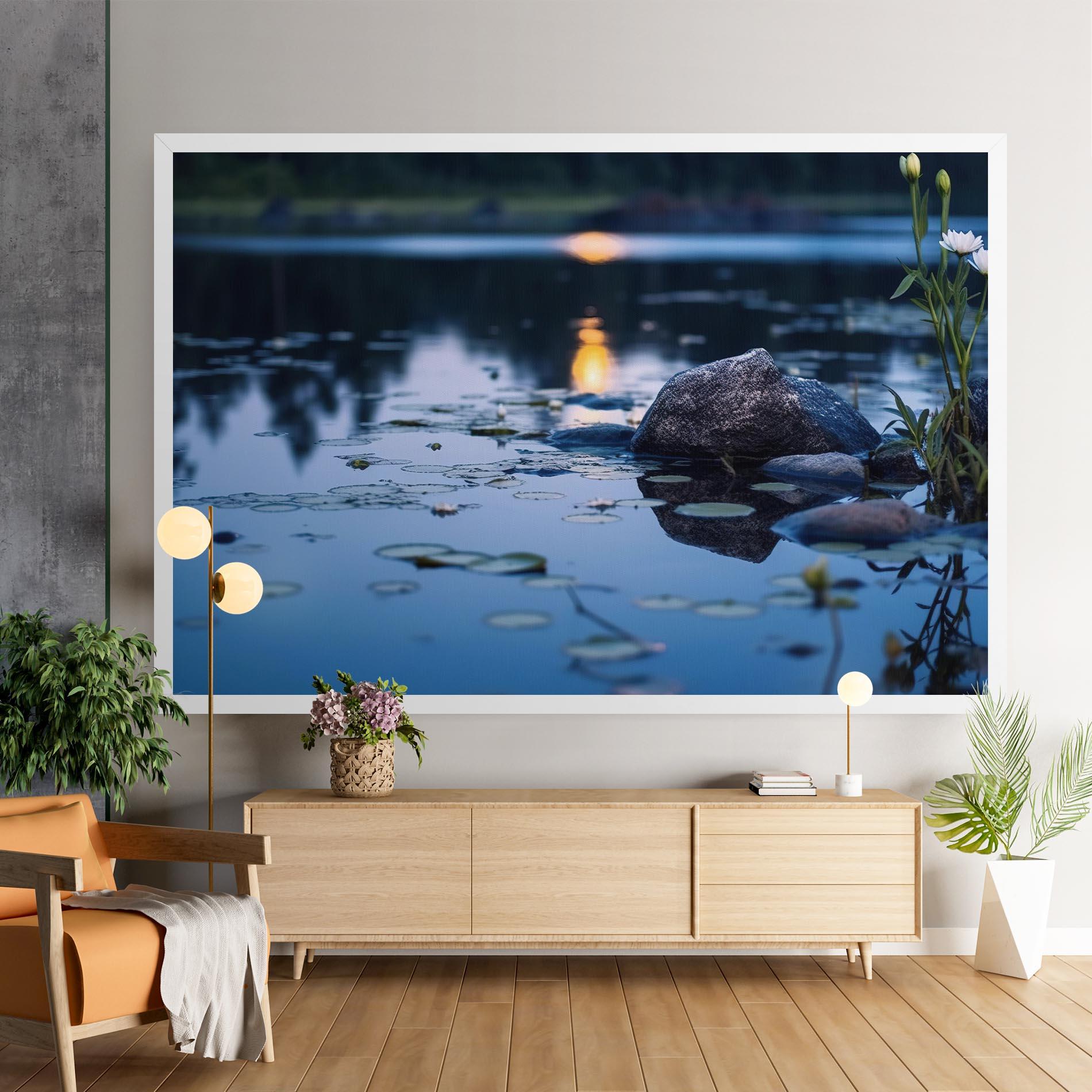 Tablou Canvas Water Stones mockup 9