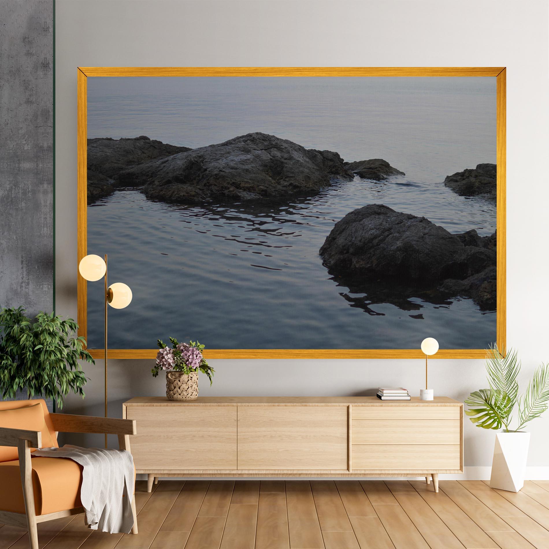 Tablou Canvas Calm Water Stones mockup 9