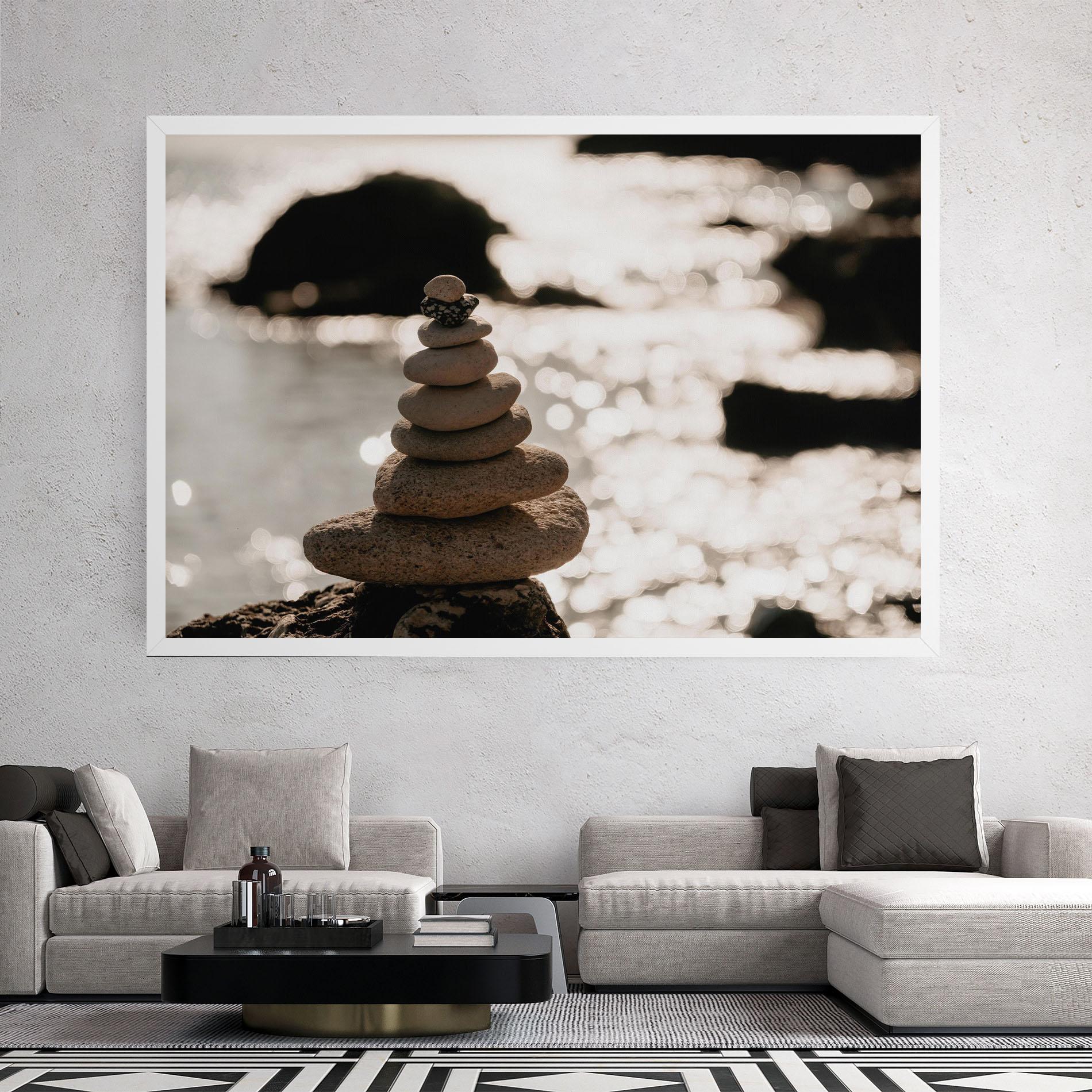 Tablou Canvas Pyramid Stones mockup 2