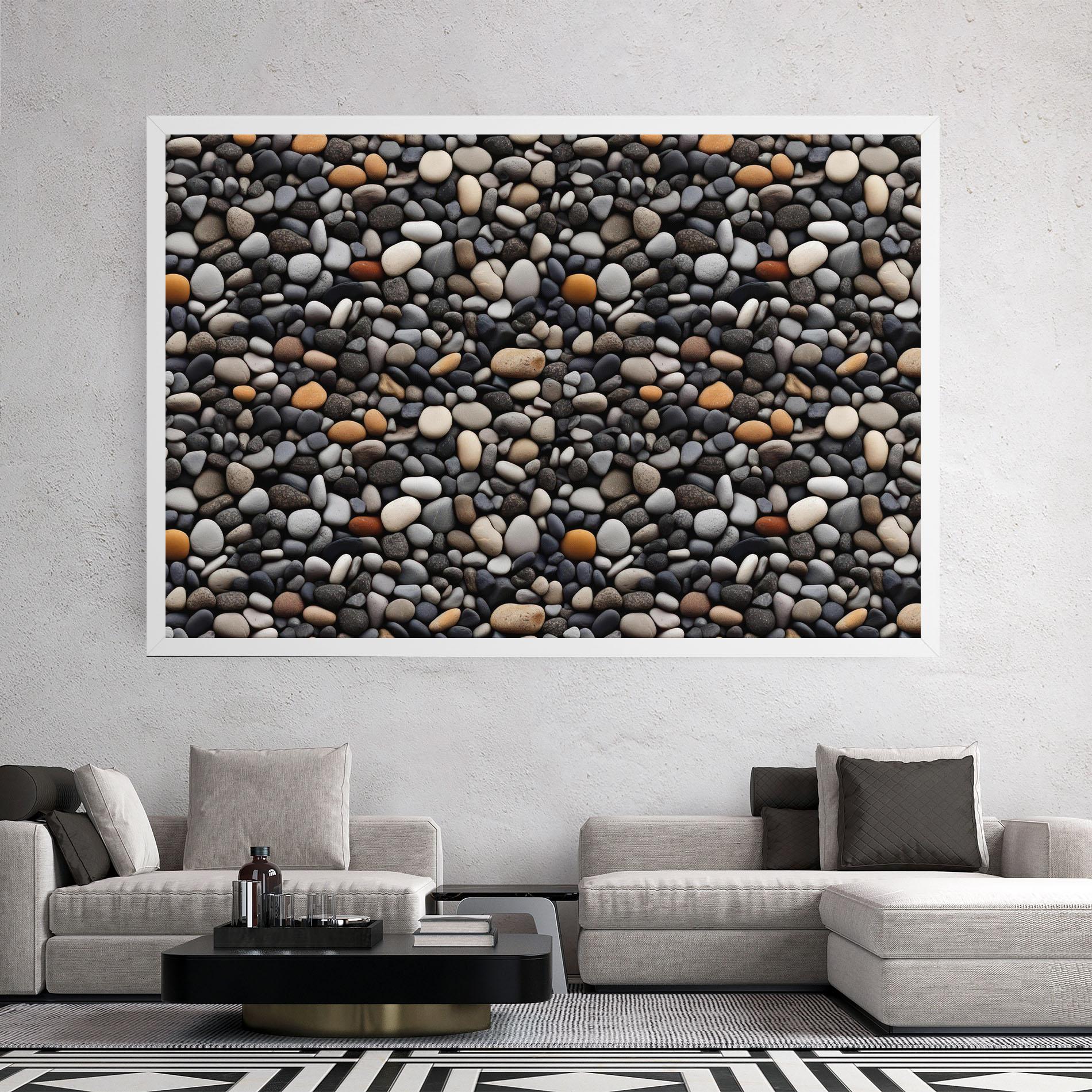 Tablou Canvas Sea Rocks Color mockup 2