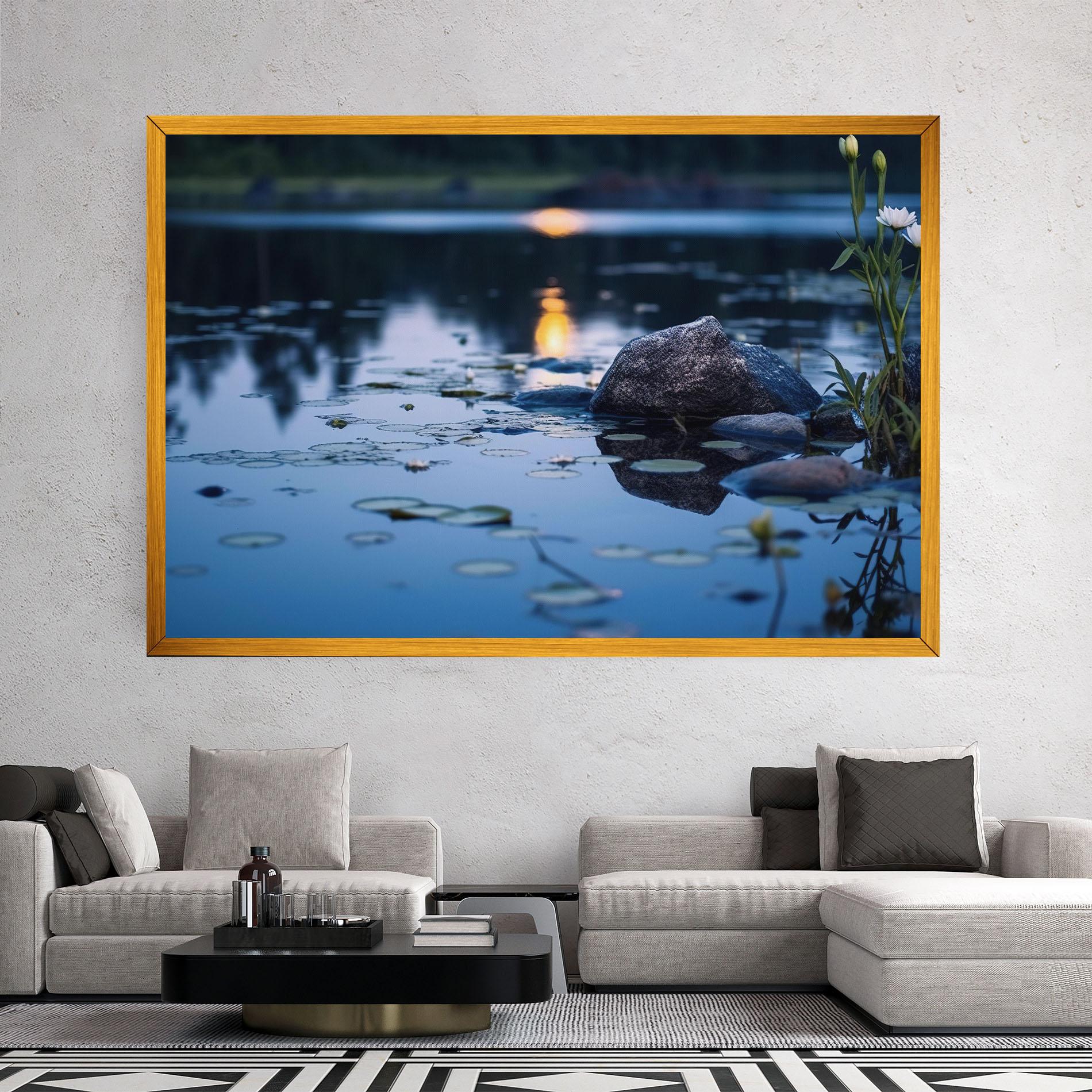 Tablou Canvas Water Stones mockup 2