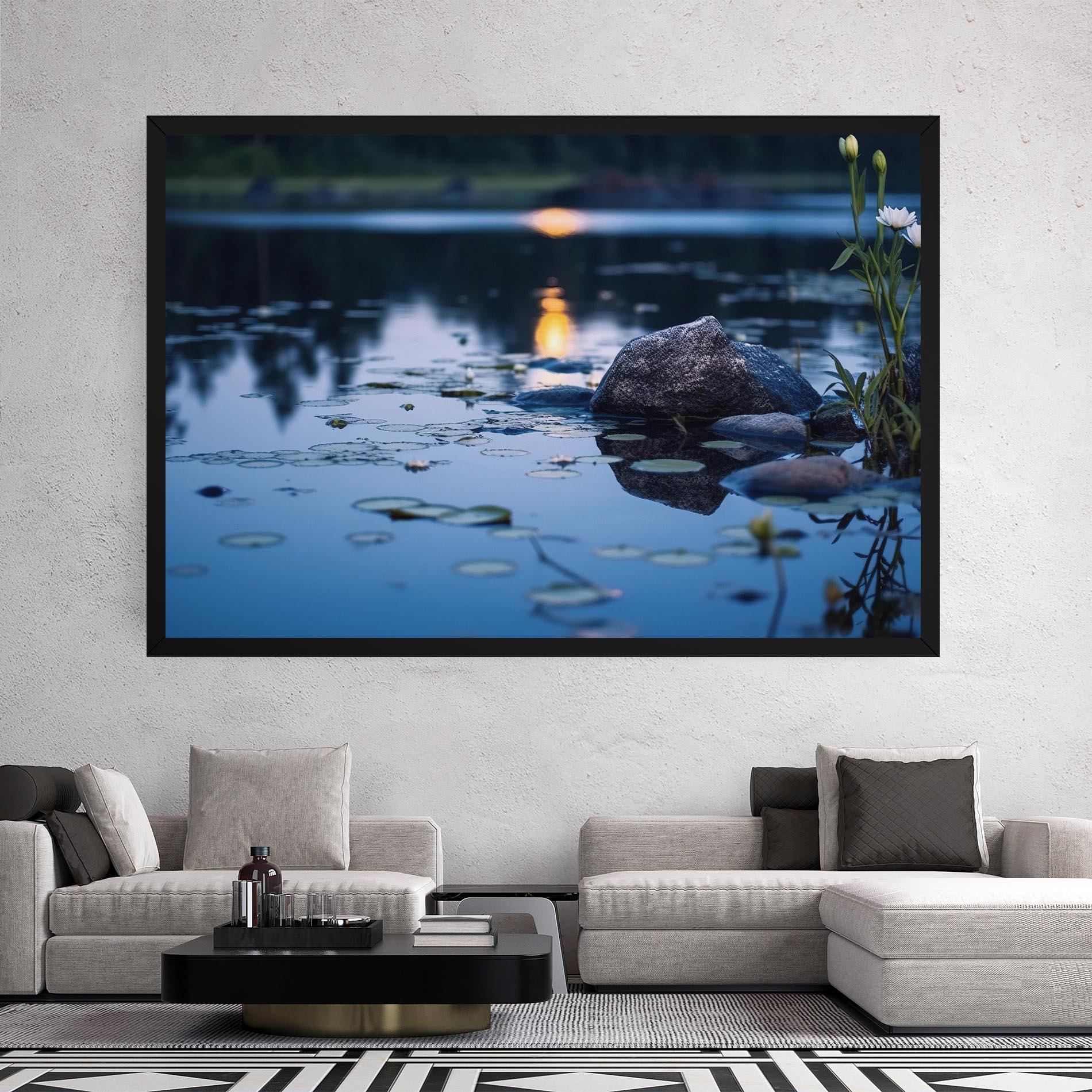 Tablou Canvas Water Stones mockup 2