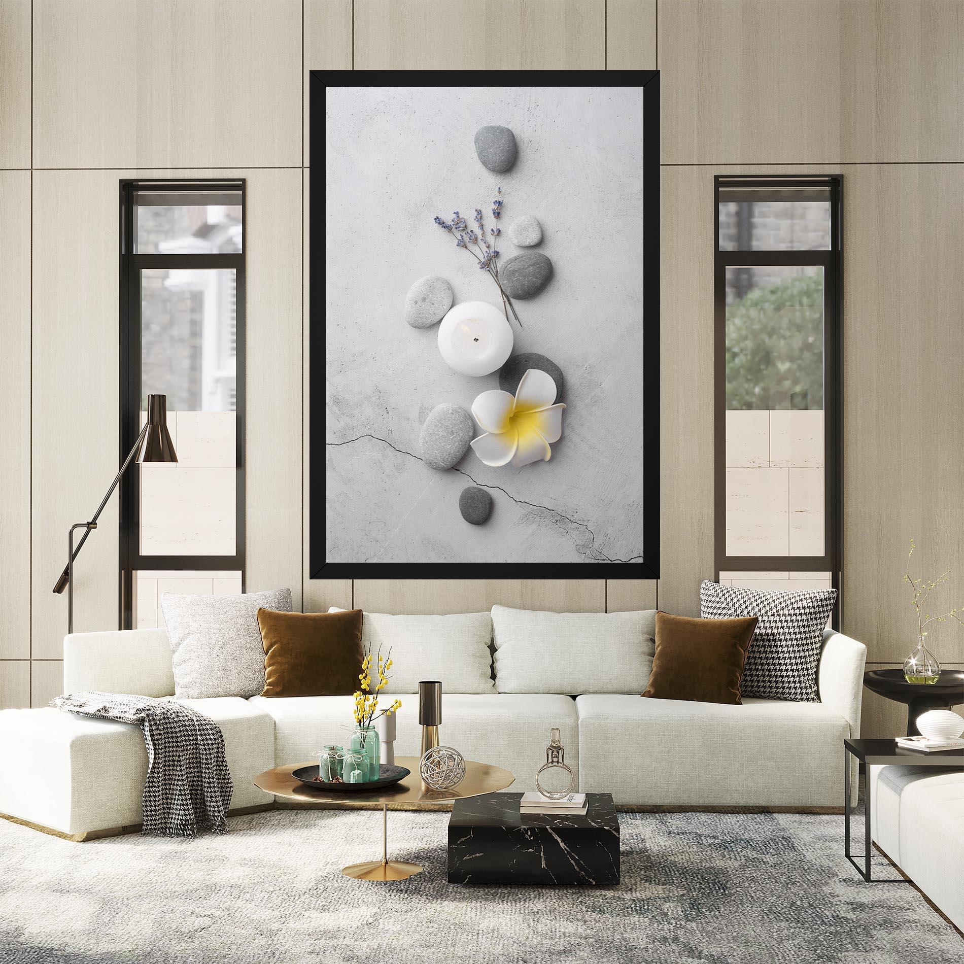 Tablou Canvas Feng Shui Stones mockup 2