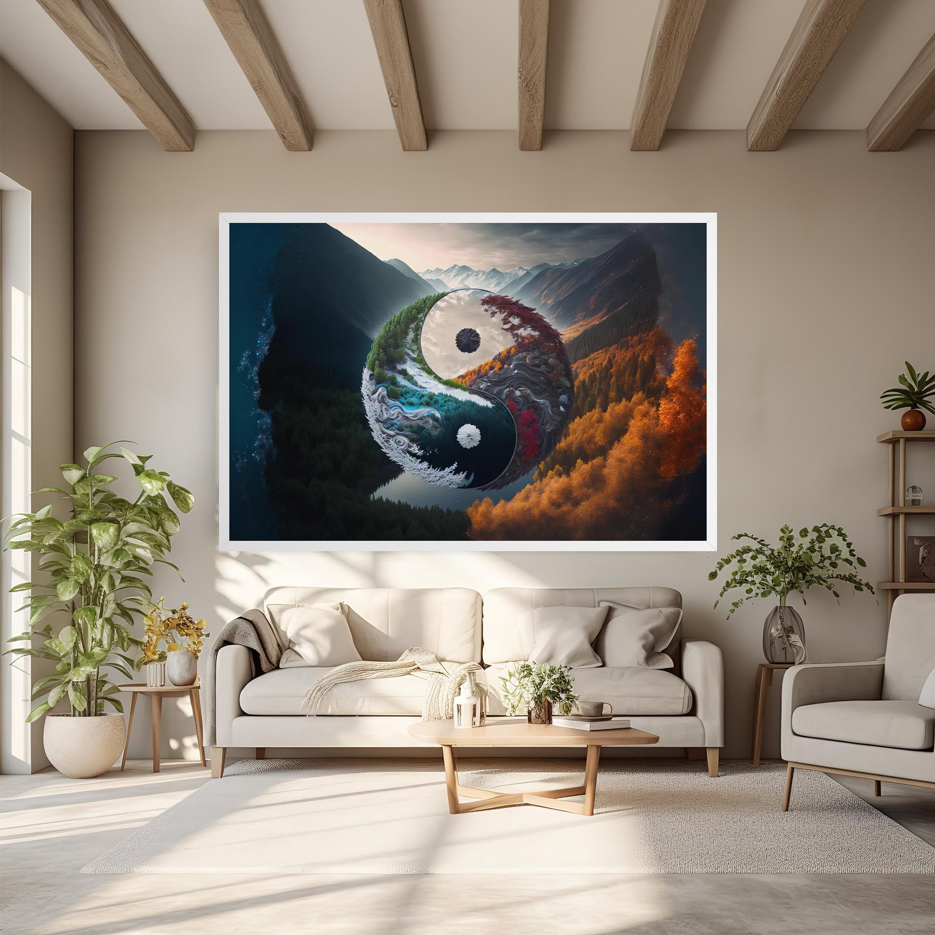 Mountain Yinyang mockup 6