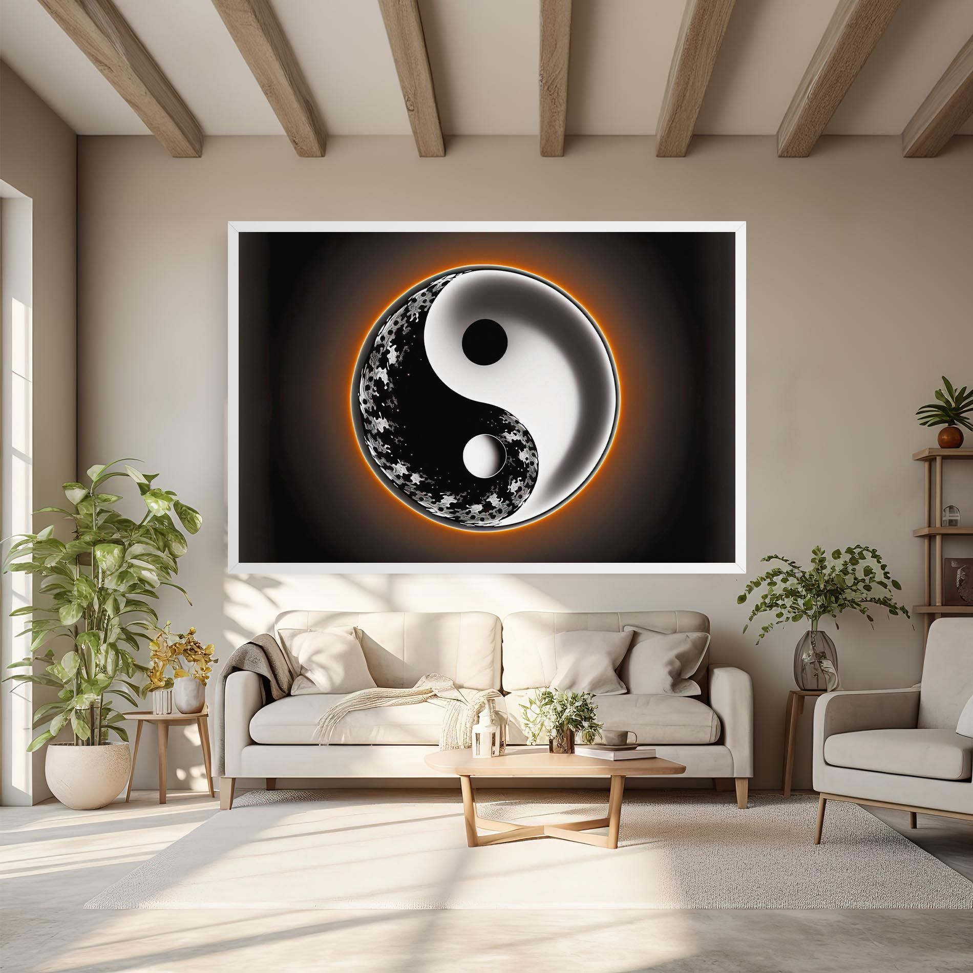 Purple Light Yinyang mockup 6