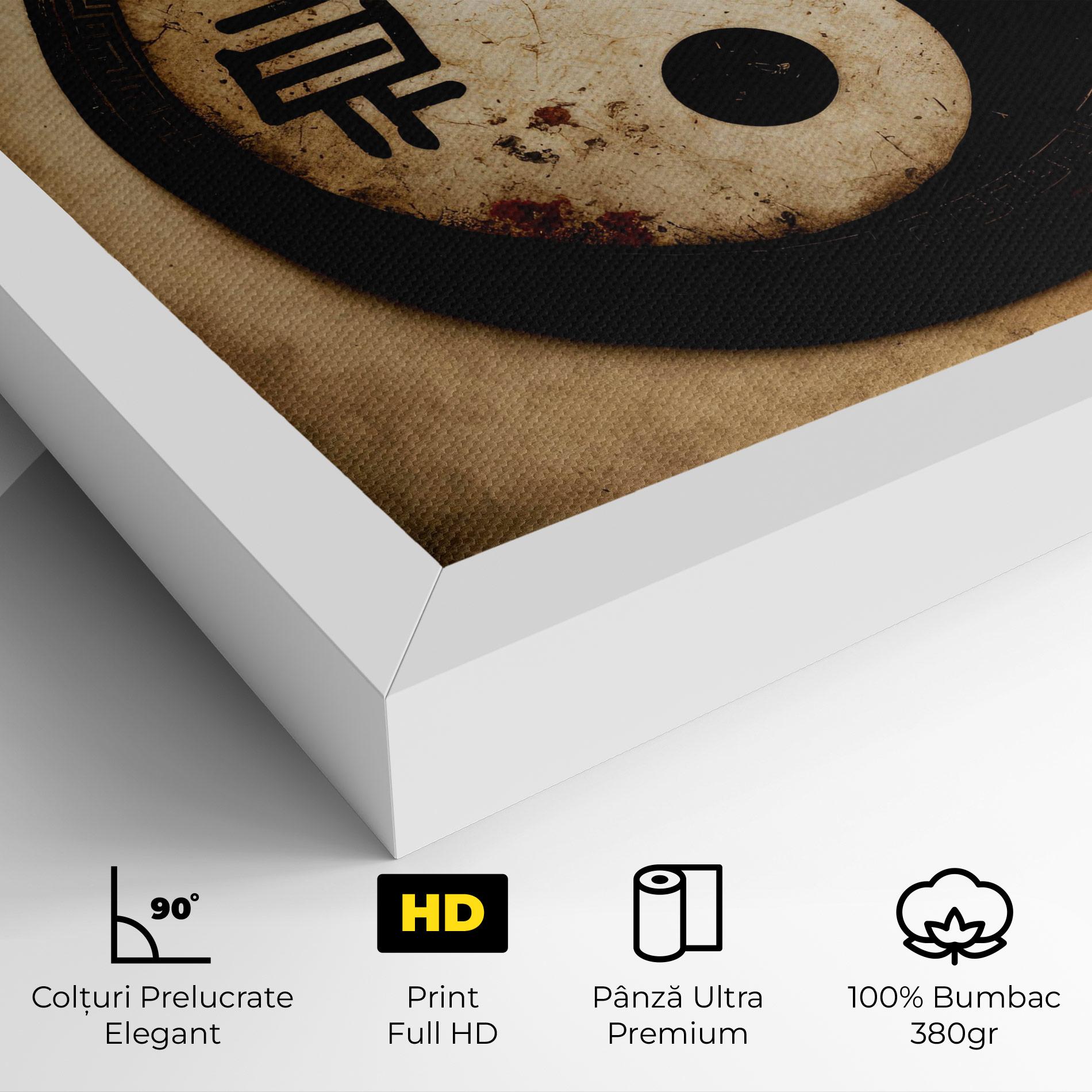 Tablou Canvas Chinese Yinyang mockup 4