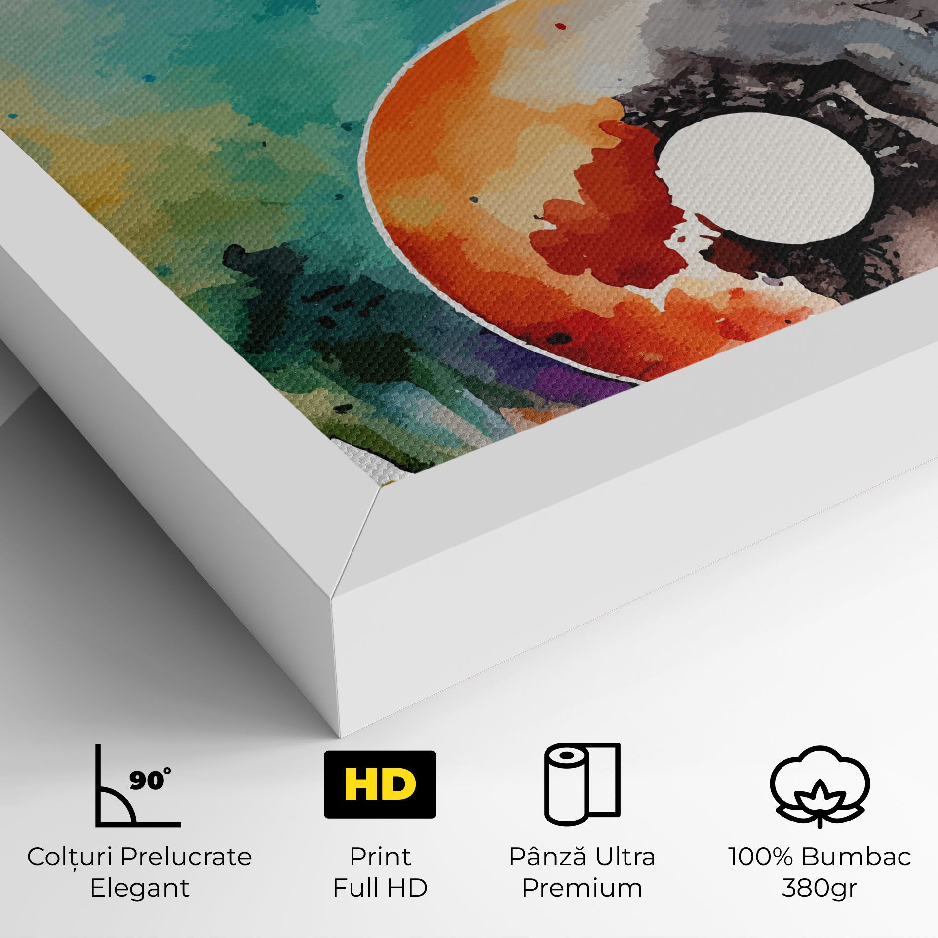 Earth Yinyang Art mockup 4