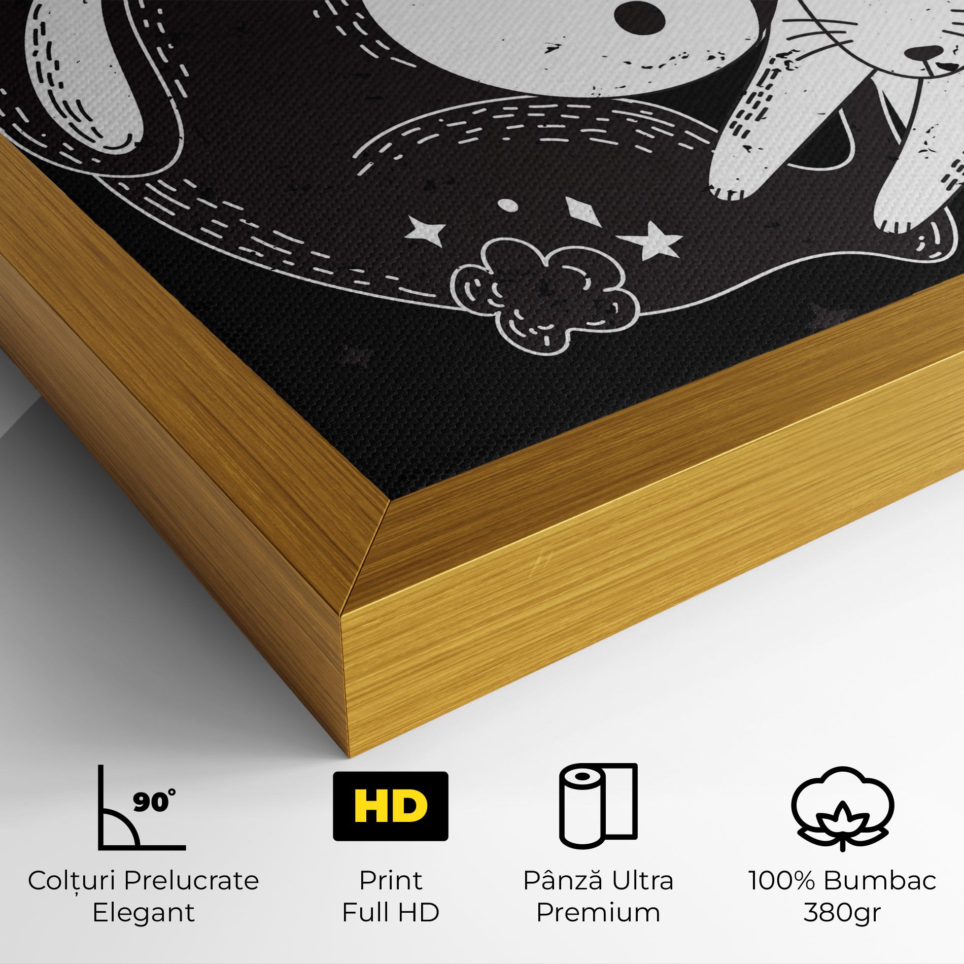 Bunny Yinyang mockup 4