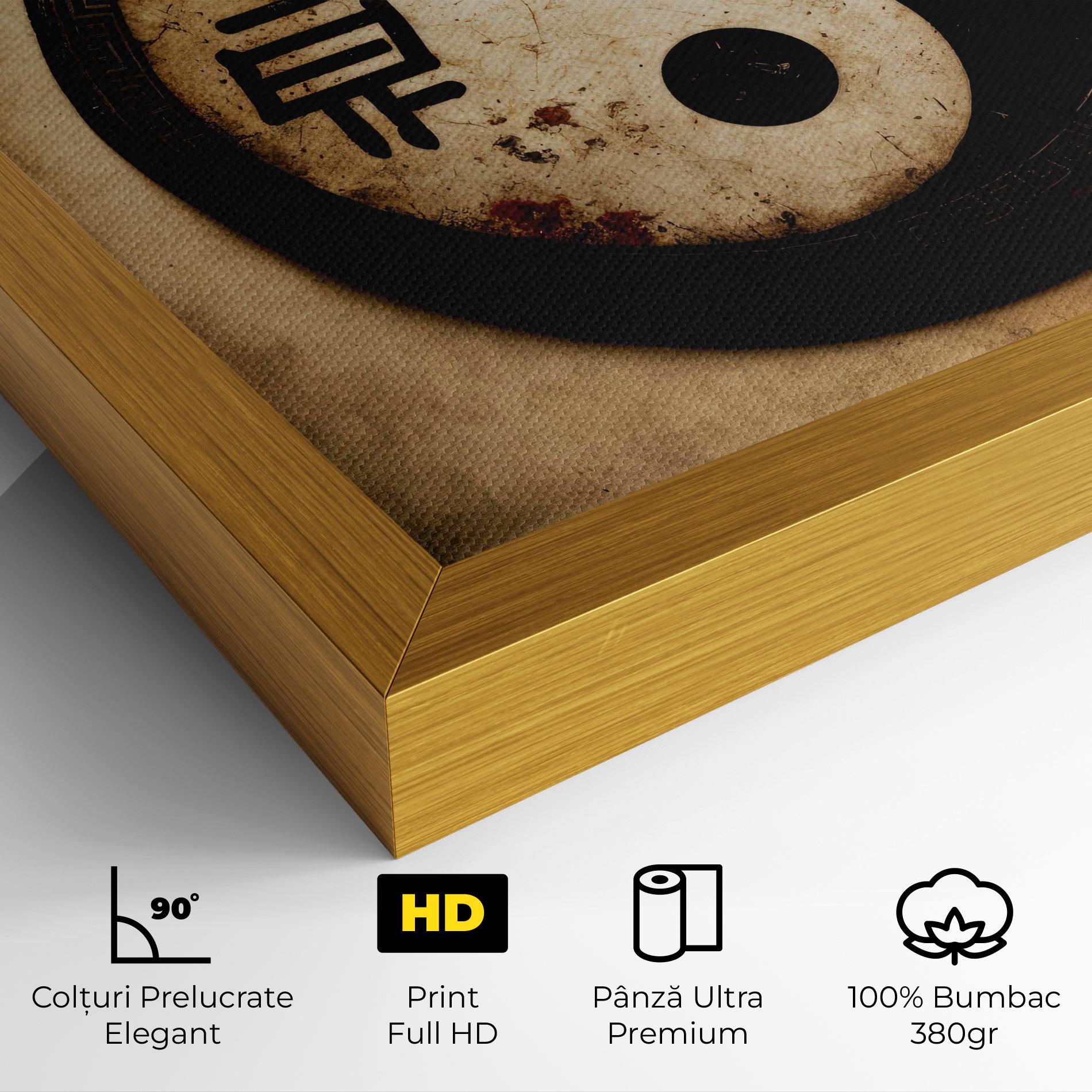 Tablou Canvas Chinese Yinyang mockup 4