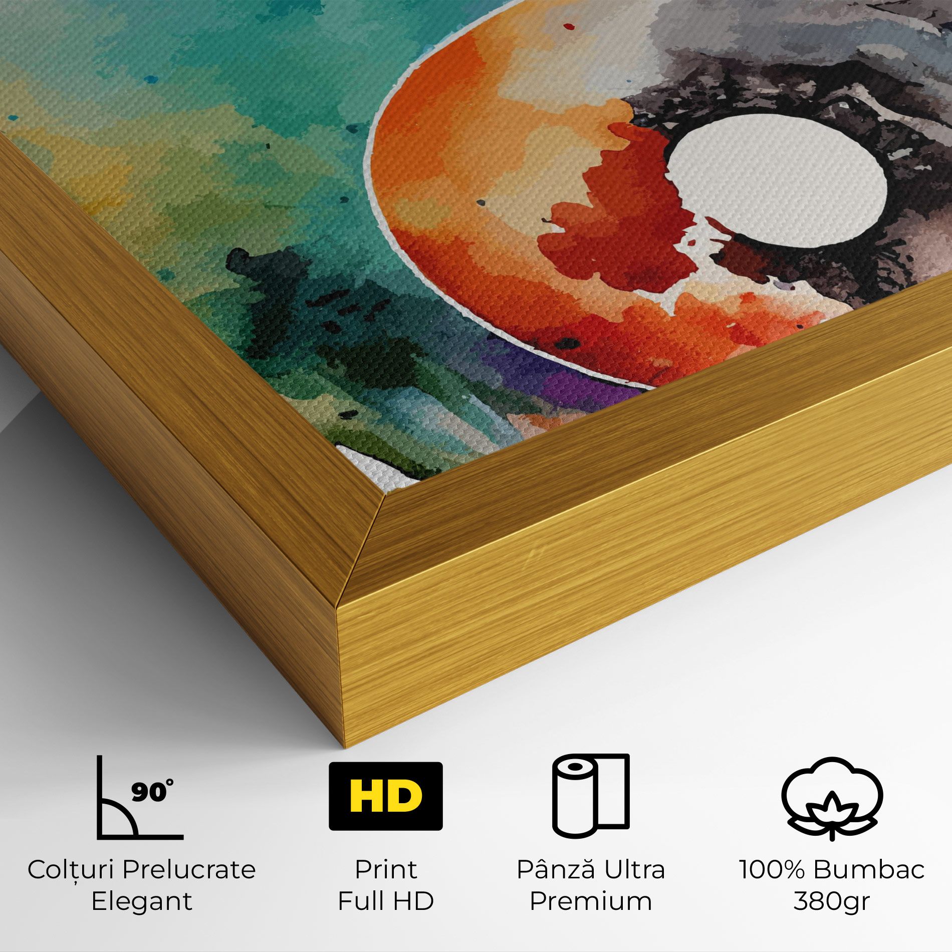 Earth Yinyang Art mockup 4