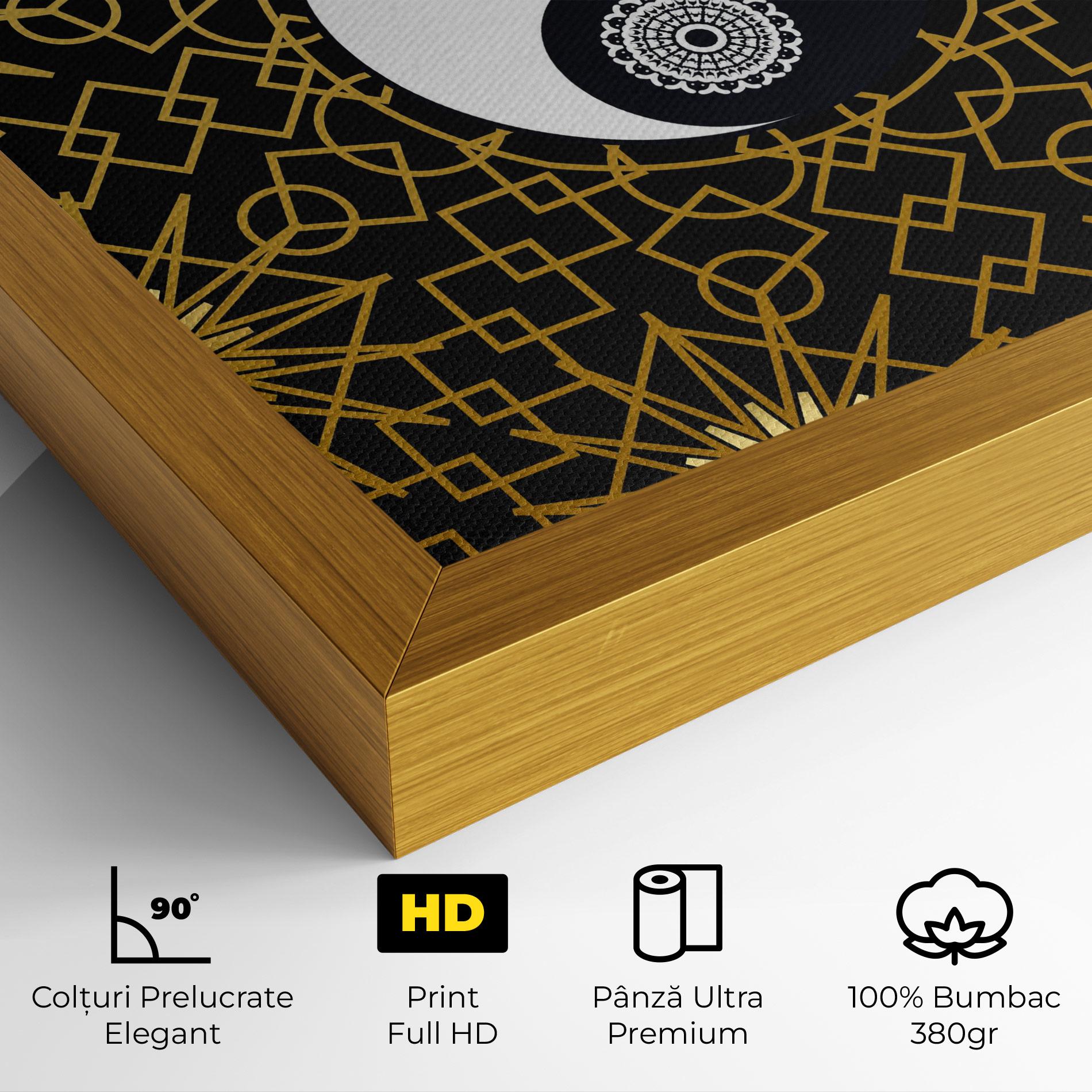 Tablou Canvas Meditation Yin Yang mockup 4