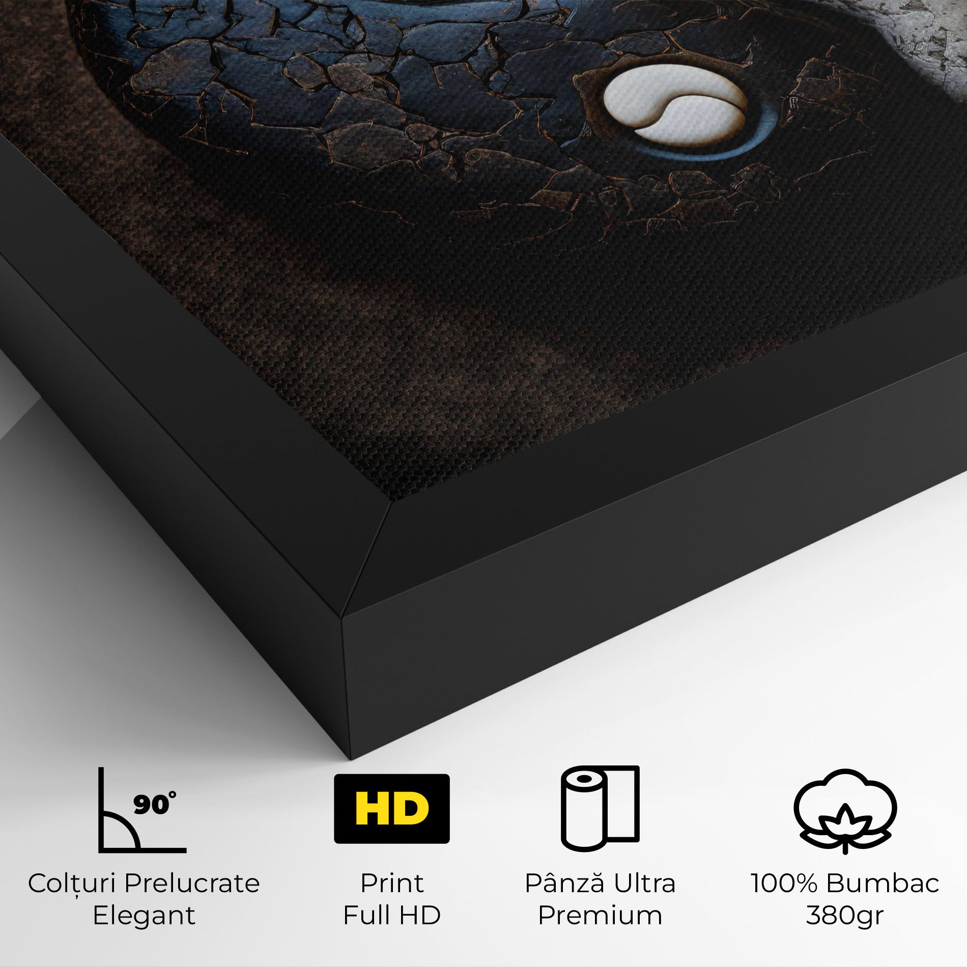 Black Stone Yinyang mockup 4