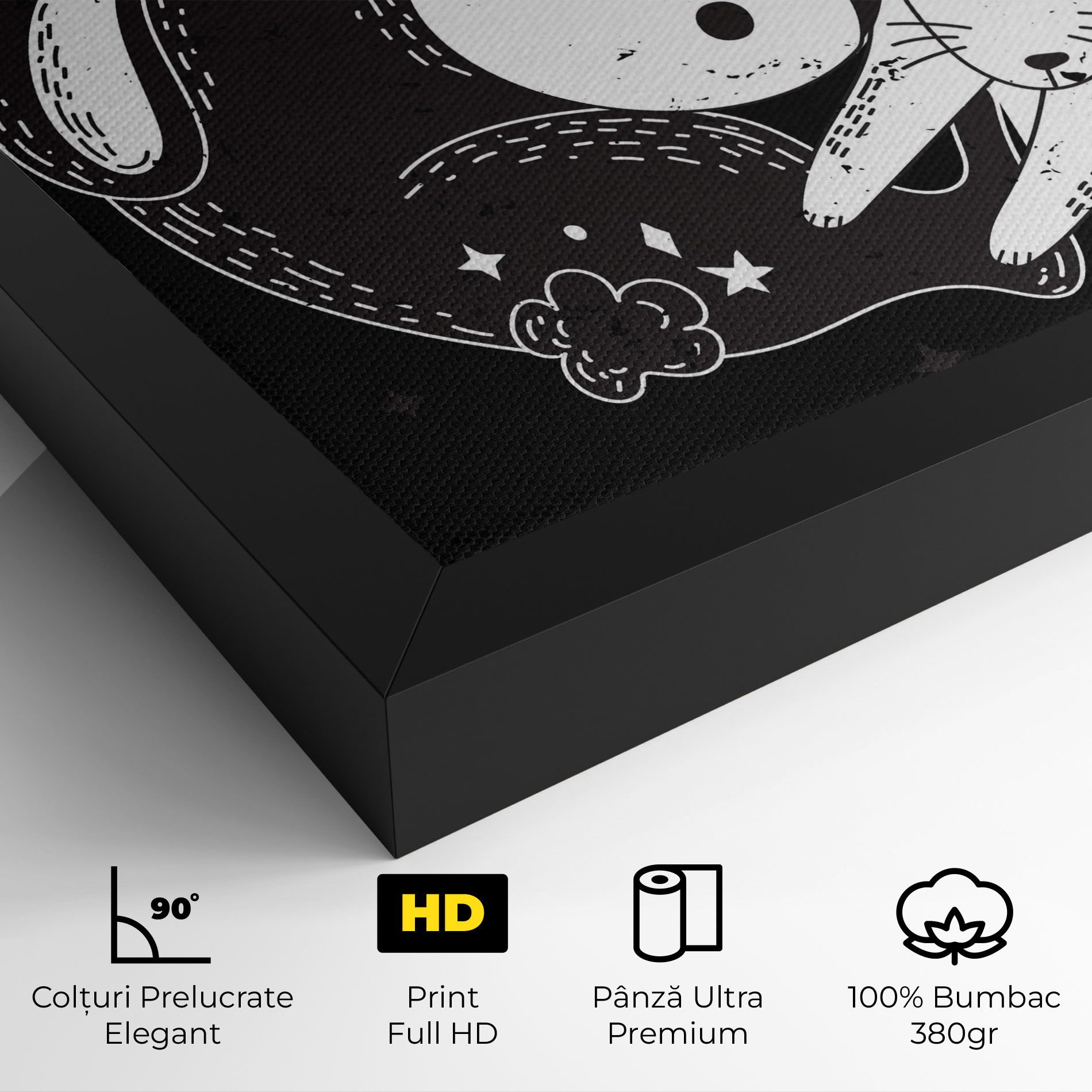 Bunny Yinyang mockup 4