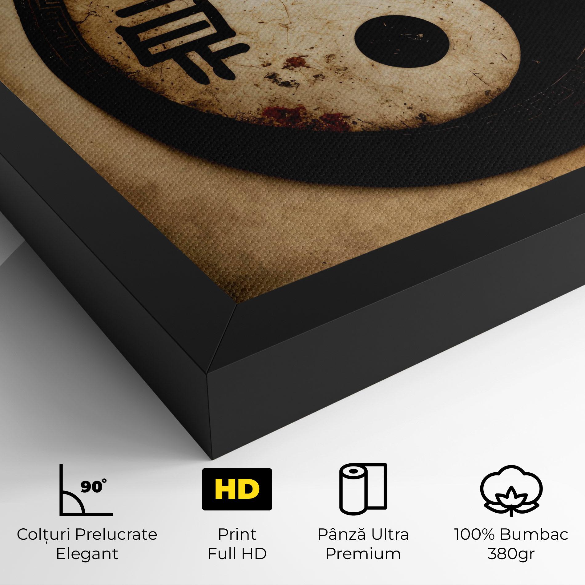 Tablou Canvas Chinese Yinyang mockup 4
