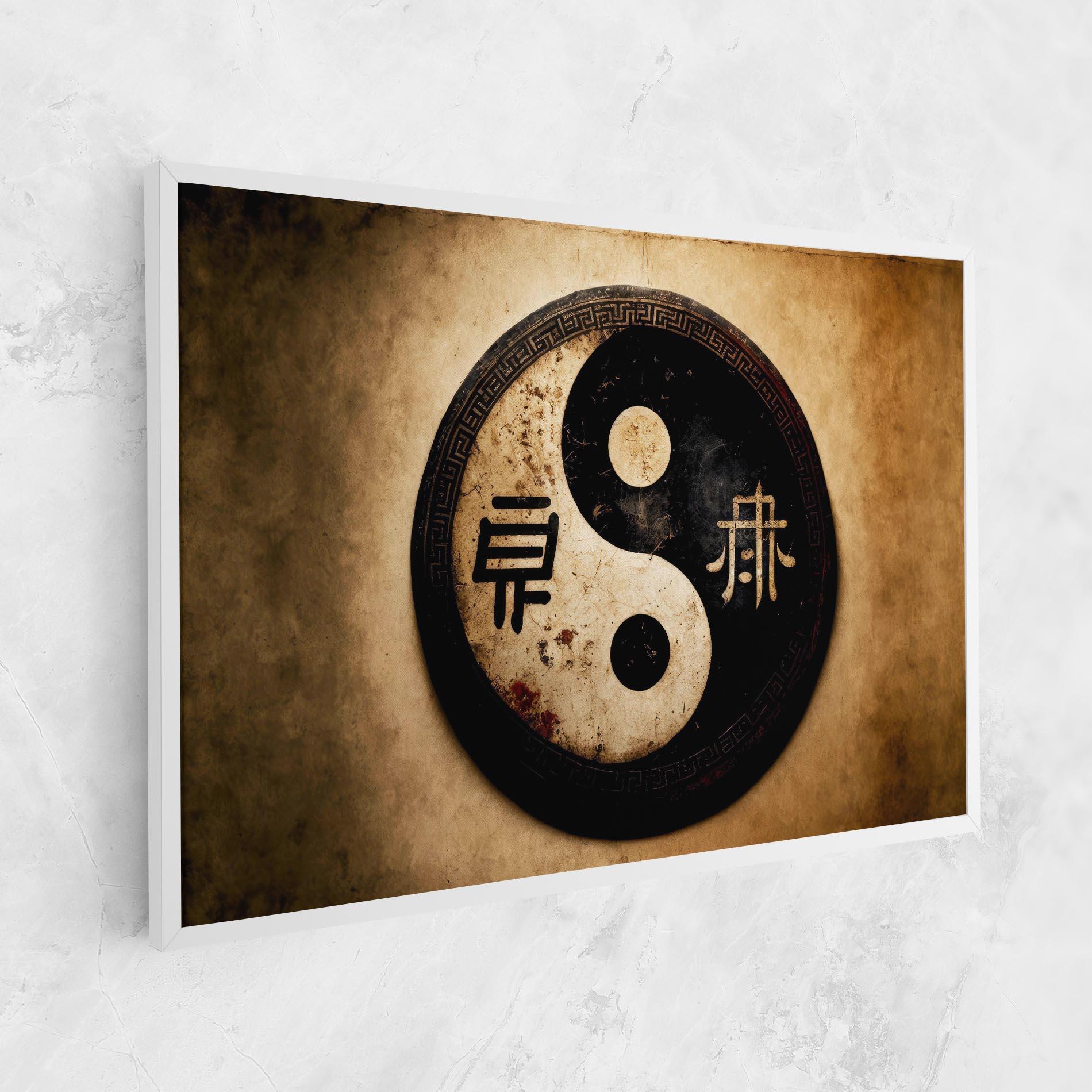 Tablou Canvas Chinese Yinyang mockup 1