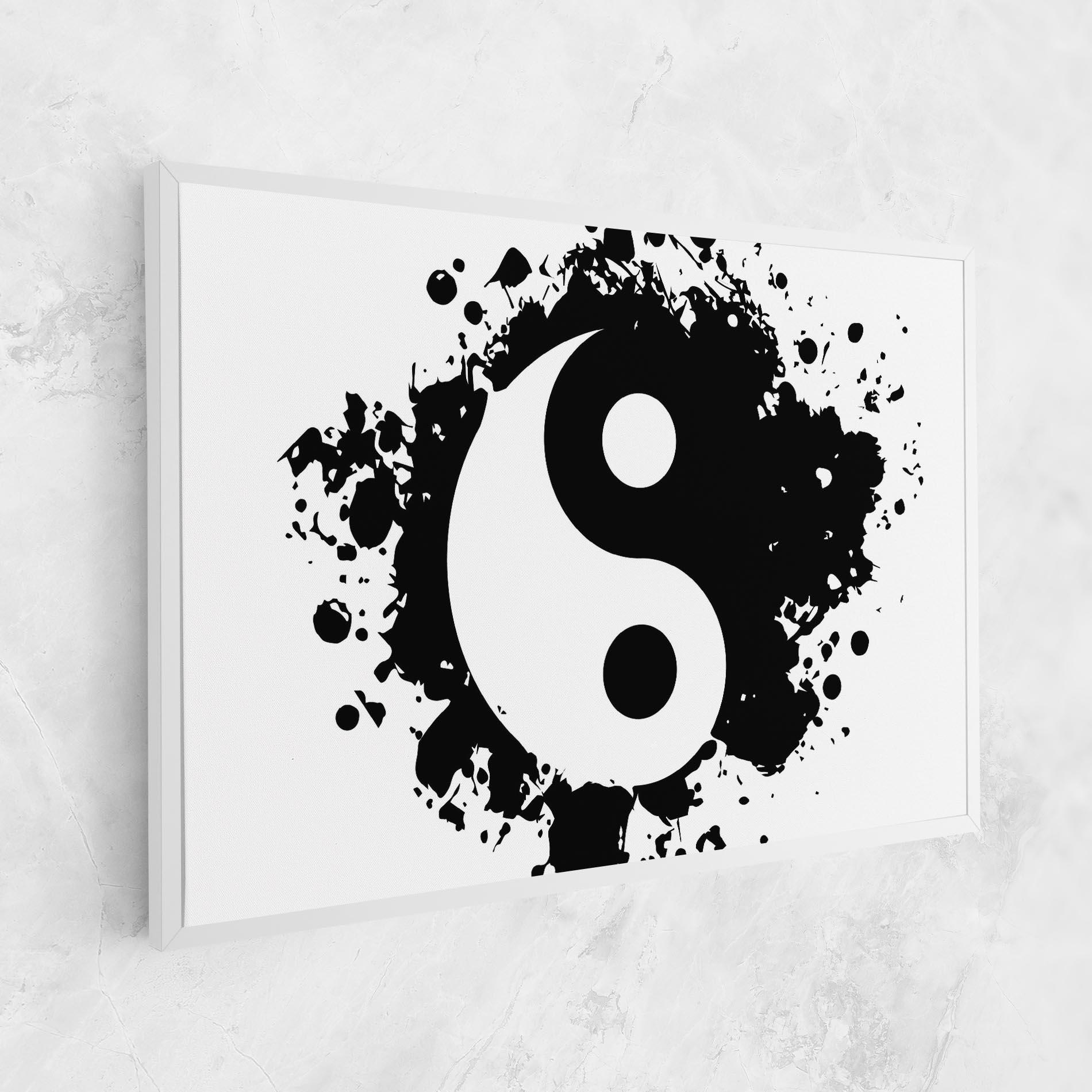 Tablou Canvas Yinyang Harmony mockup 1