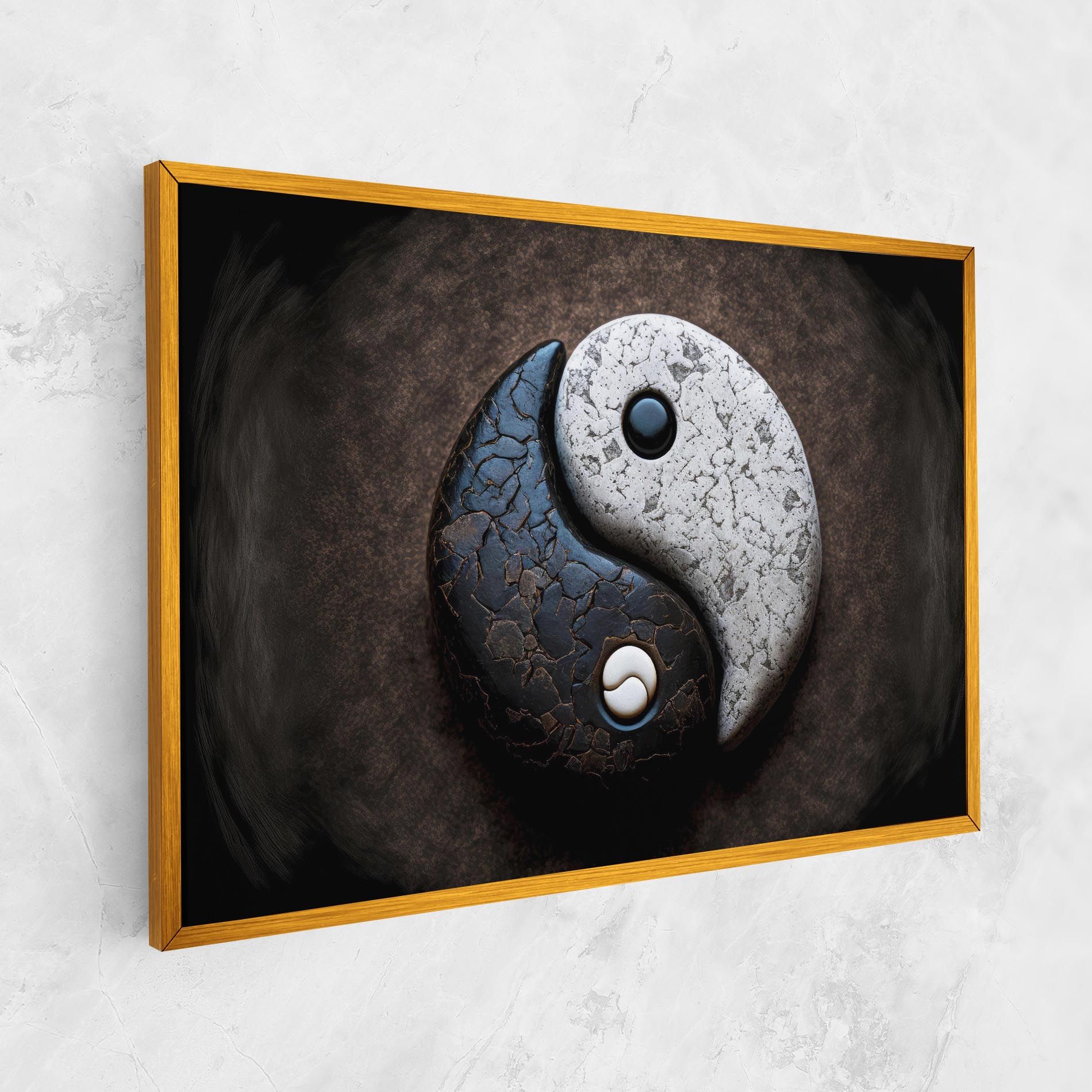 Black Stone Yinyang mockup 1