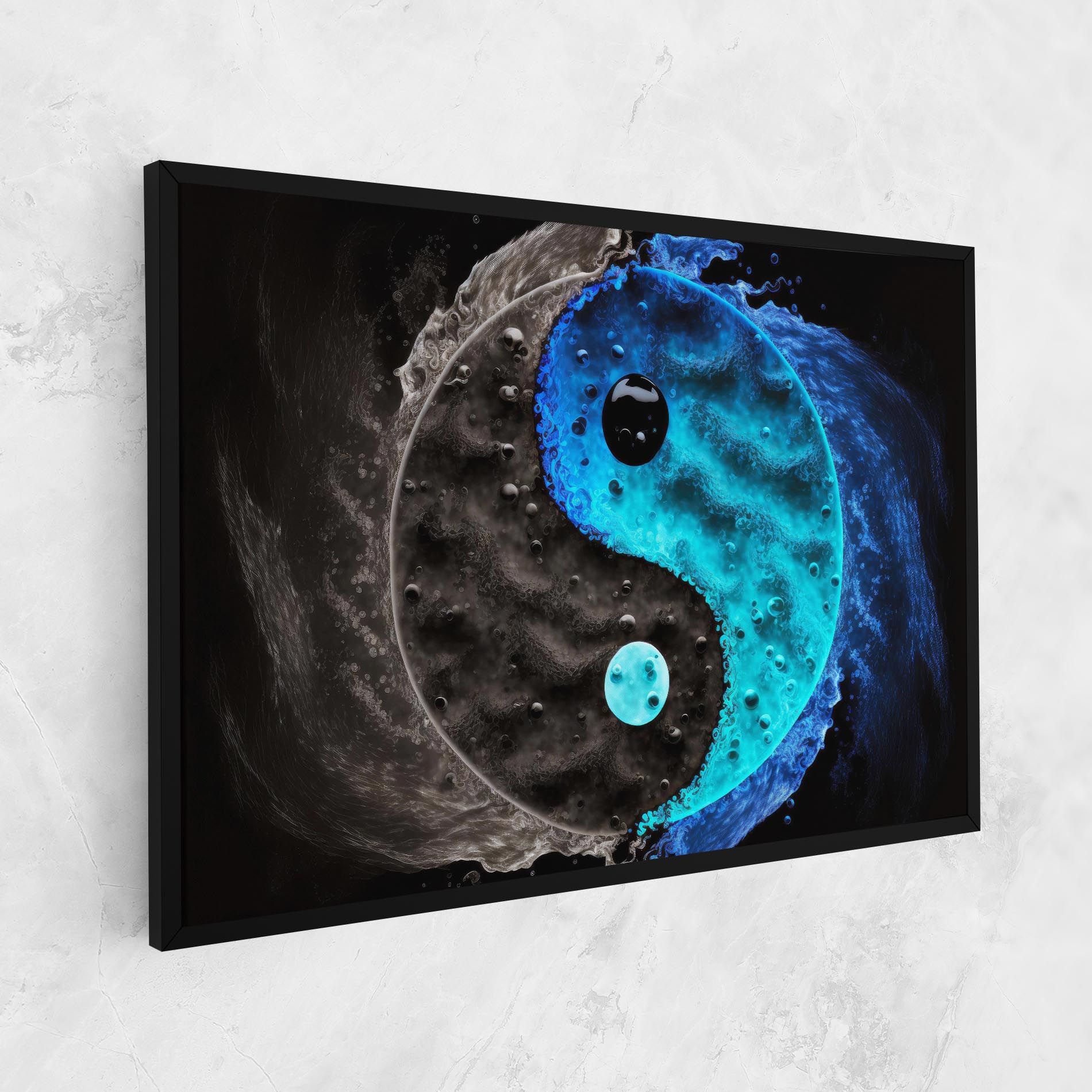 Blue Water Yinyang mockup 1