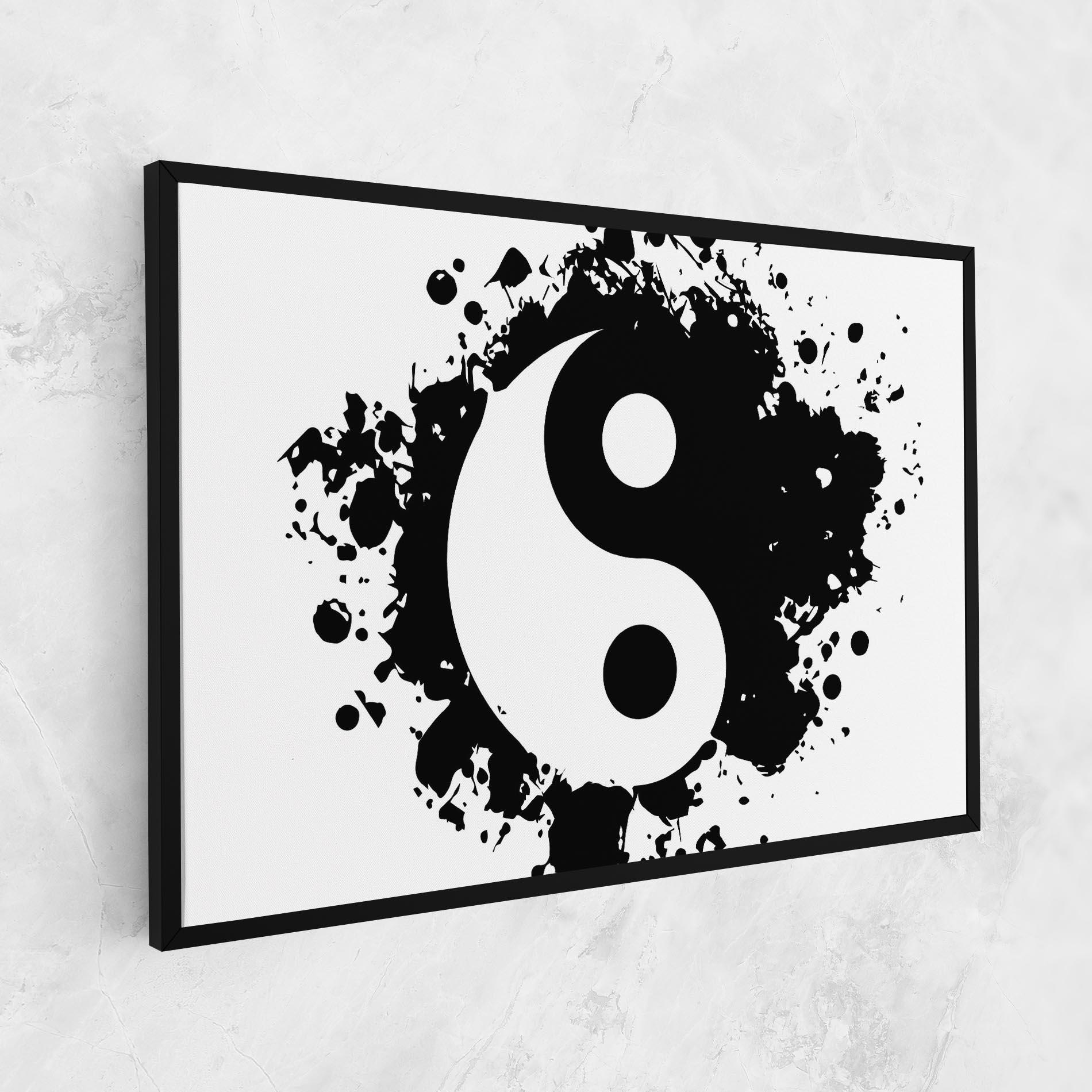 Tablou Canvas Yinyang Harmony mockup 1