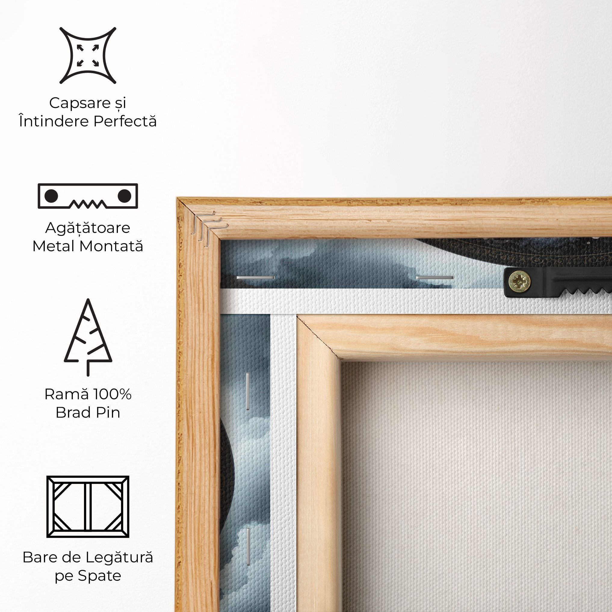 Black Blue Yinyang mockup 5