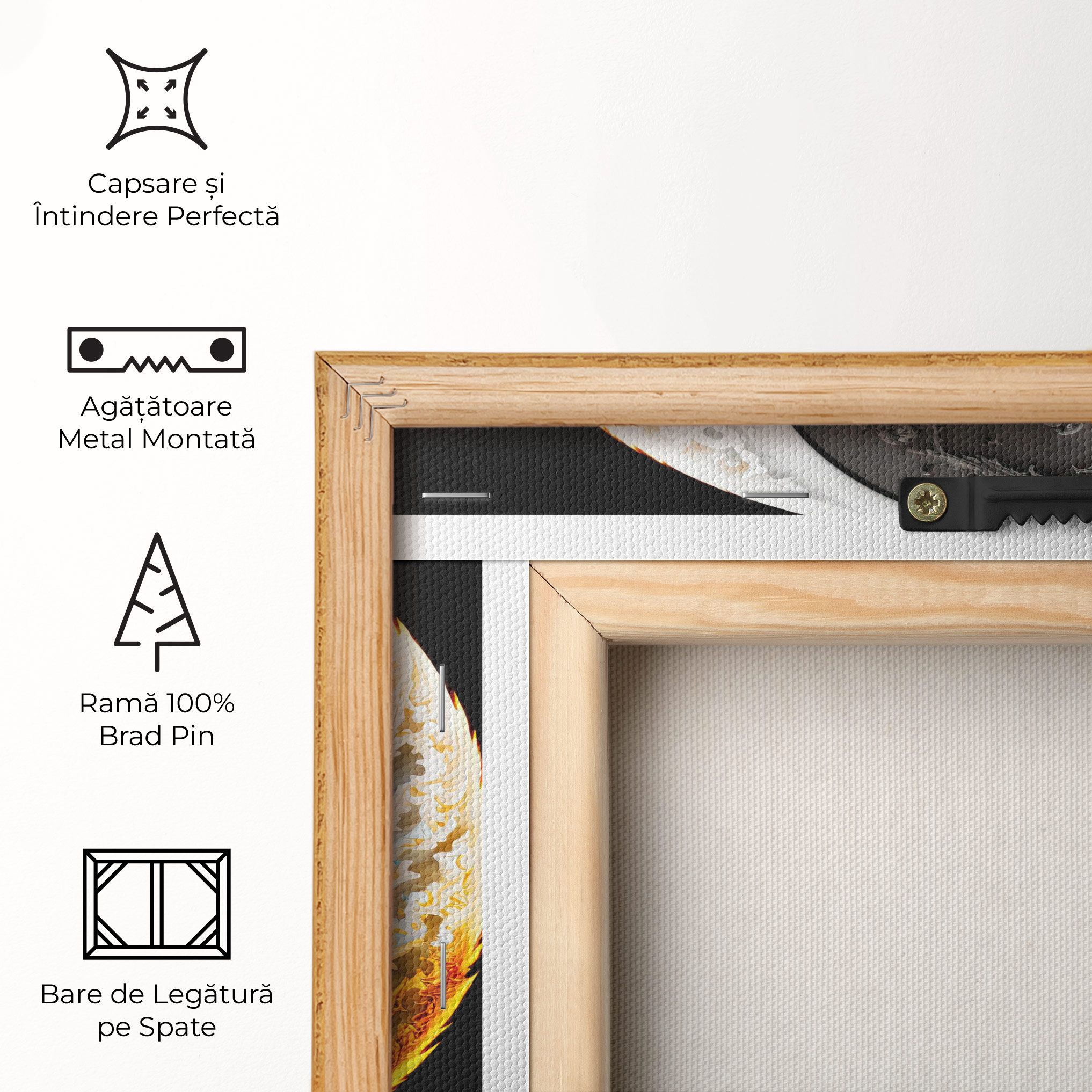 Black Yellow Yinyang mockup 5