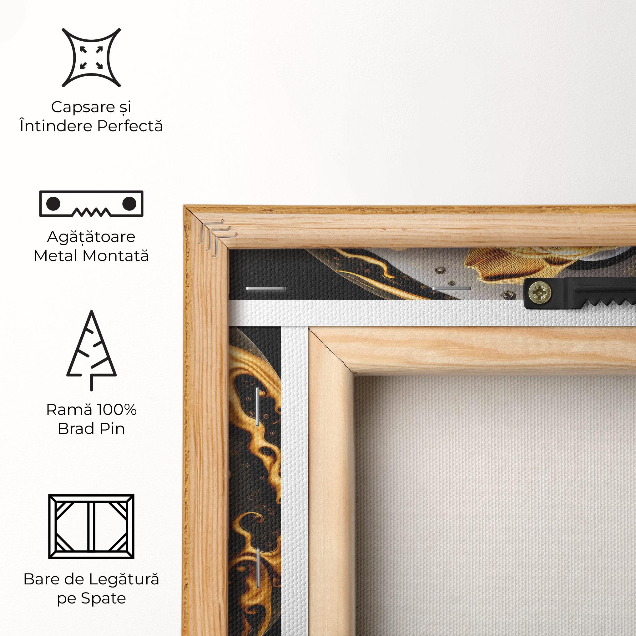 Tablou Canvas Caramel Yinyang mockup 5