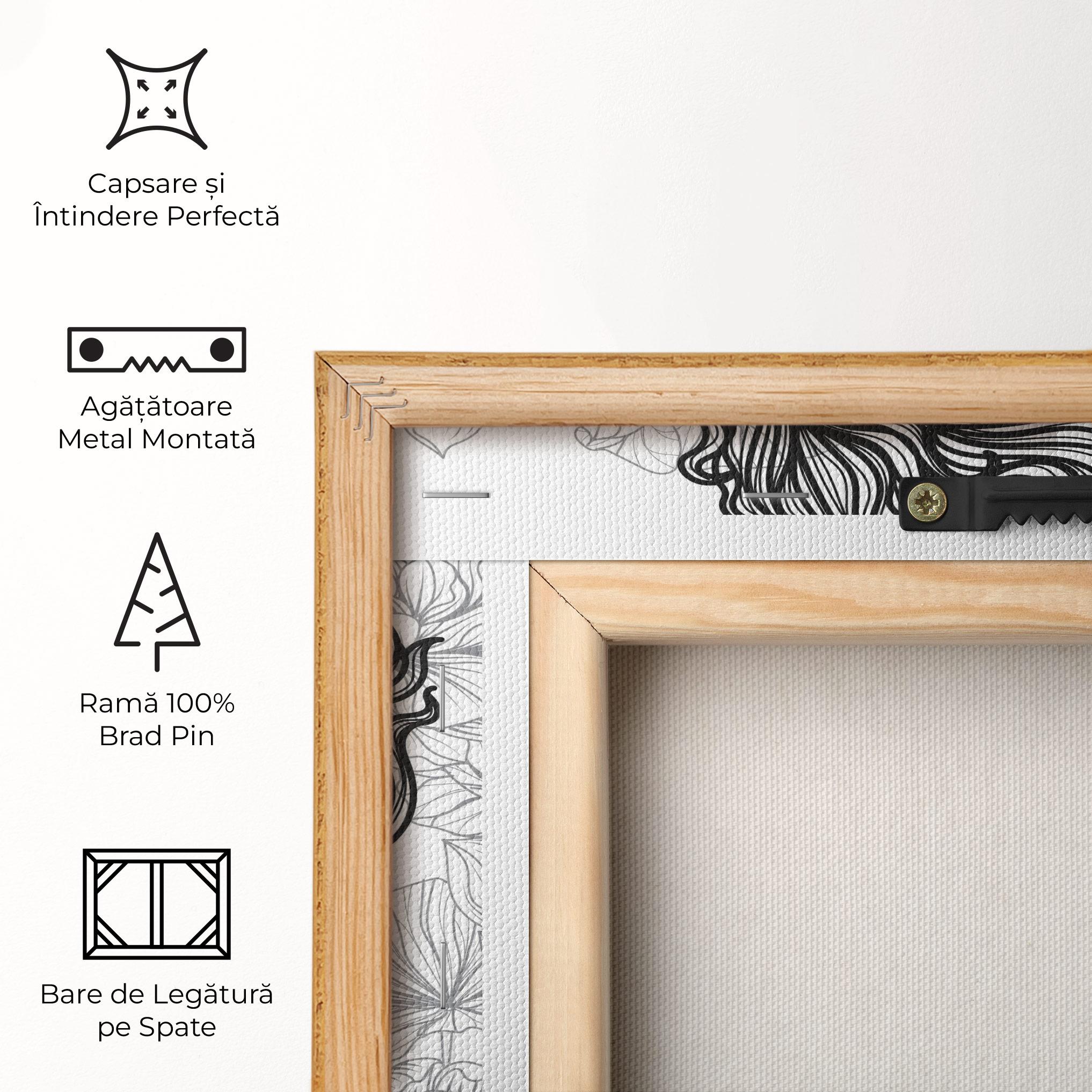 Tablou Canvas Fish Yinyang mockup 5