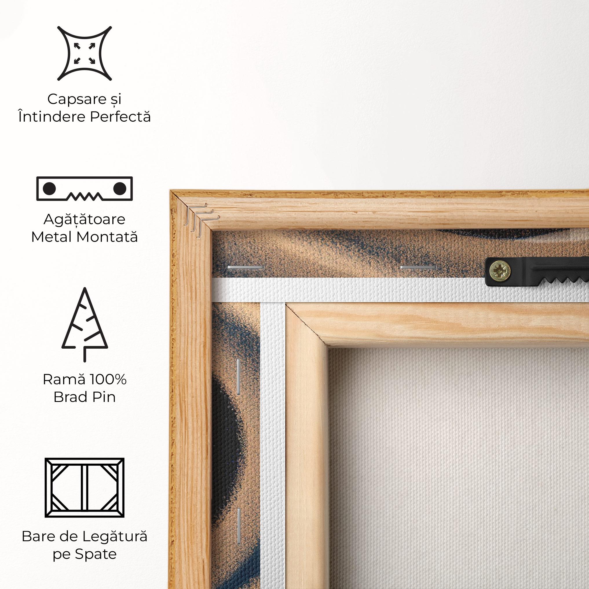 Tablou Canvas Pretty Sand Yinyang mockup 5