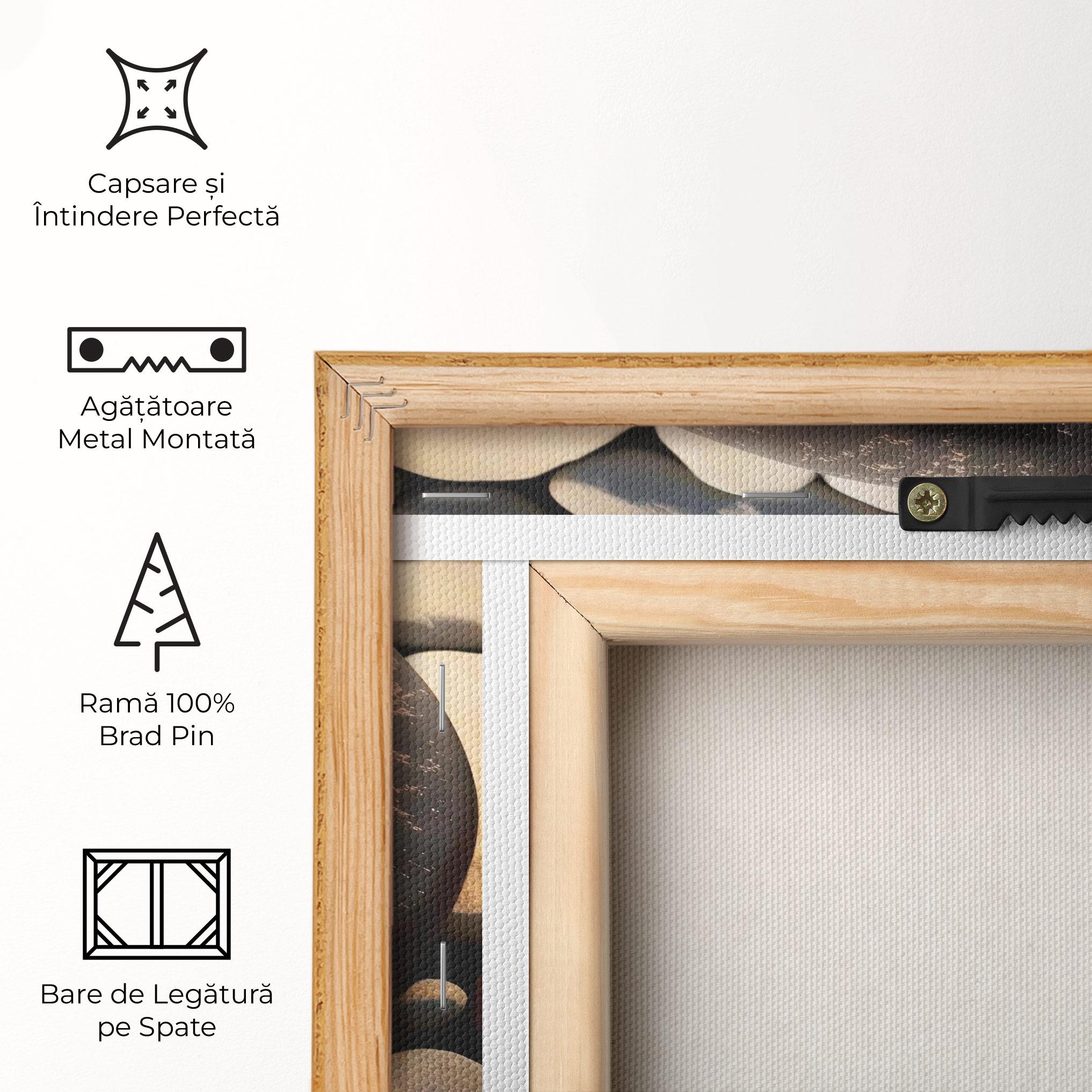 Tablou Canvas Stone Yinyang mockup 5