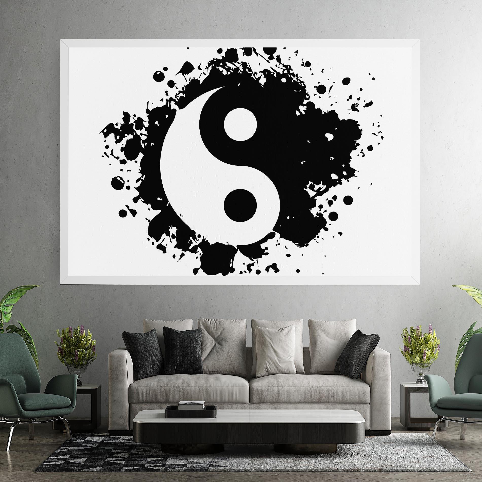 Tablou Canvas Yinyang Harmony mockup 7